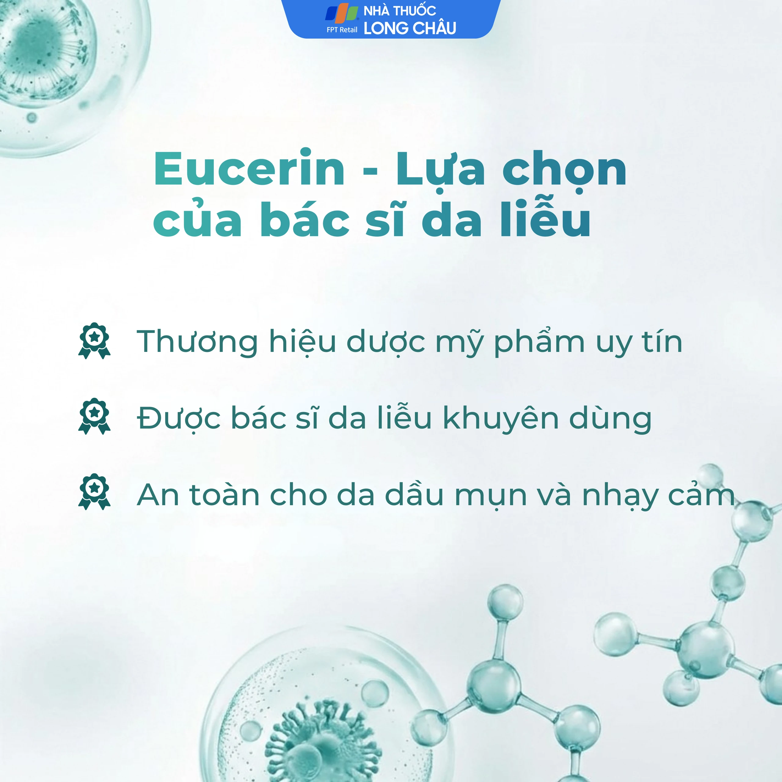Gel rửa mặt Eucerin Dermopure Clinical Purifying Clearser dành cho da mụn (75ml)