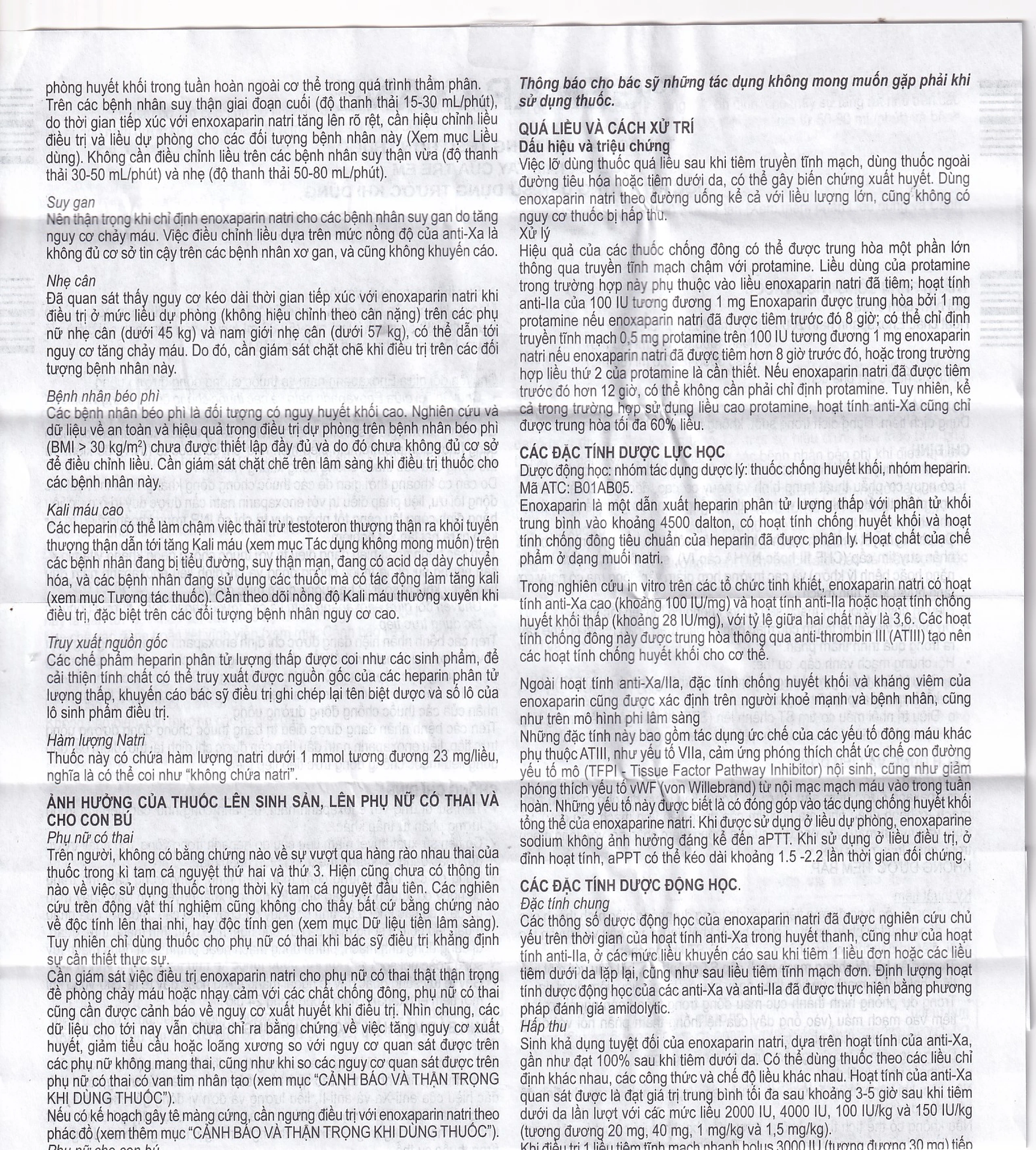 Thuốc tiêm Gemapaxane 4000/0.4ml Italfarmaco dự phòng huyết khối tĩnh mạch (6 bơm tiêm)