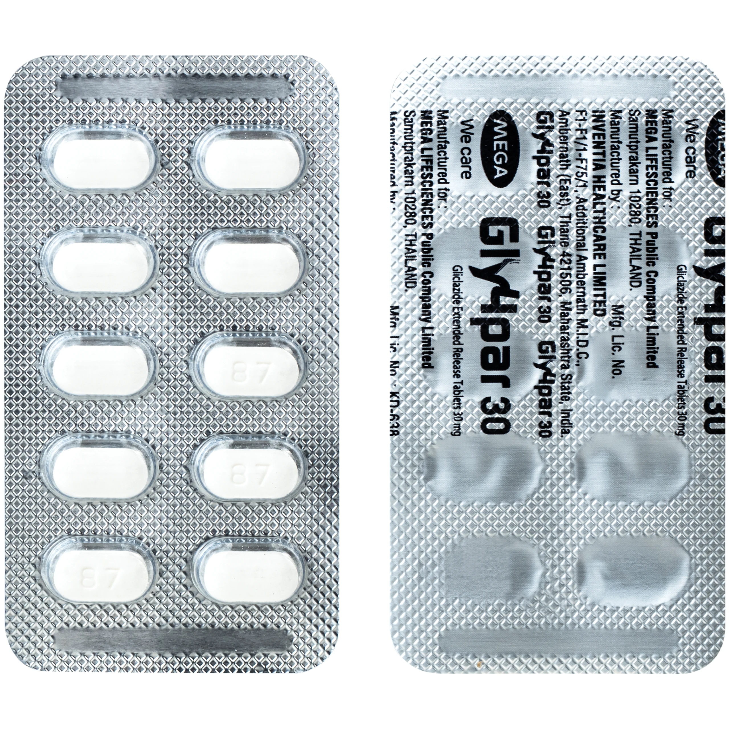 Thuốc Gly4par 30 Inventia Healthcare điều trị bệnh tiểu đường (3 vỉ x 10 viên) 4