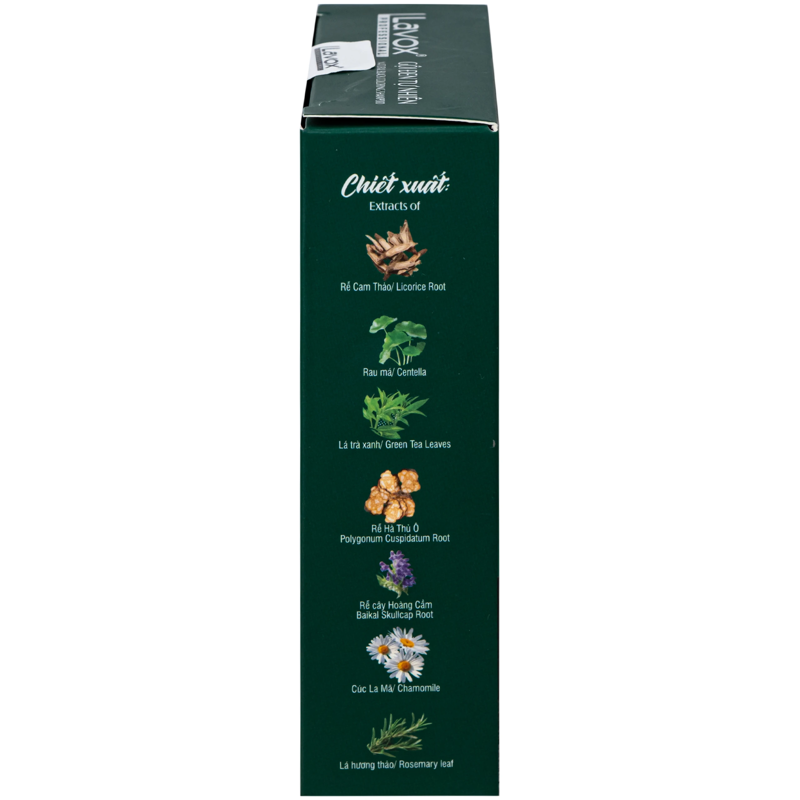 Gội phủ bạc đen tự nhiên Lavox (3 gói x 30ml) 4