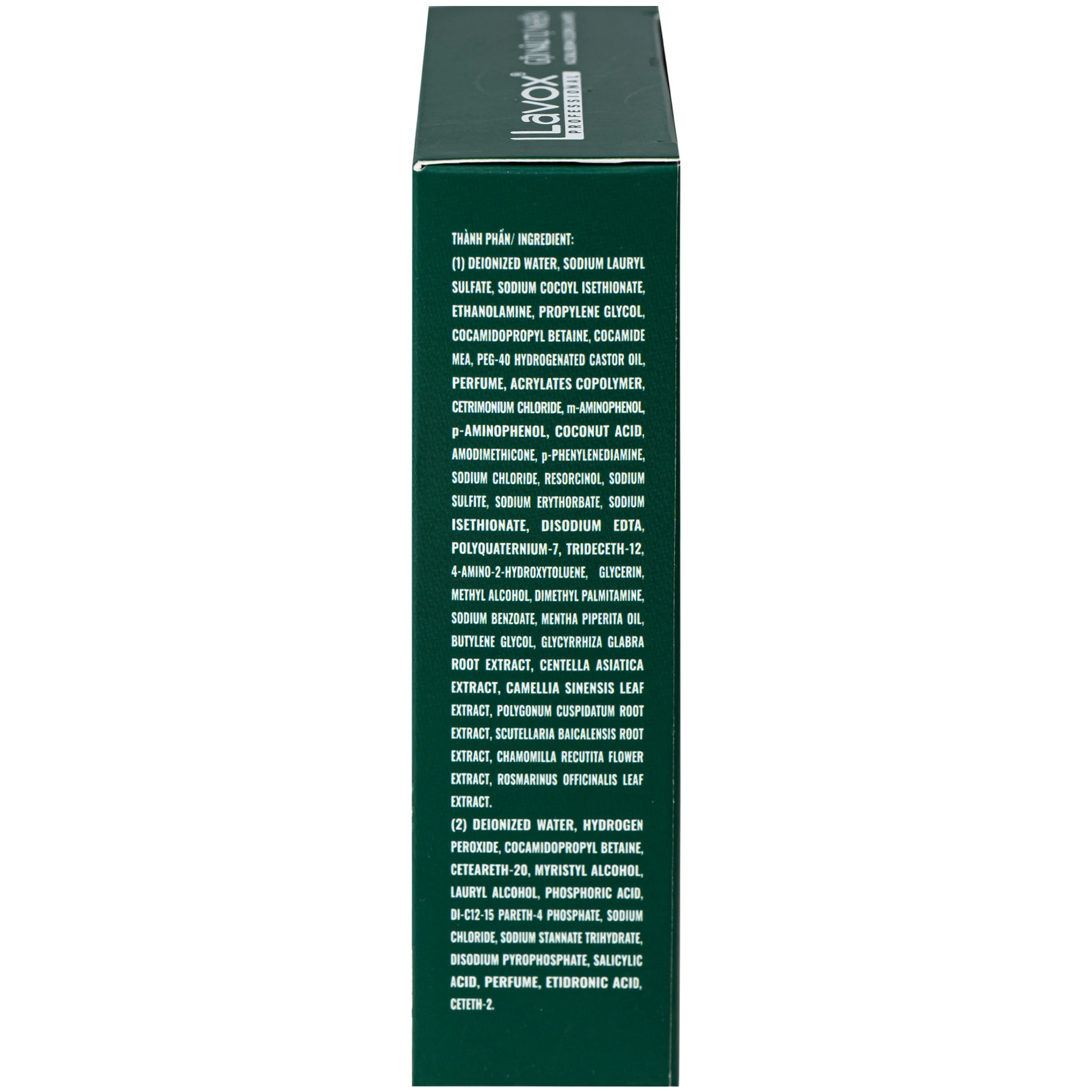 Gội phủ bạc nâu tự nhiên Lavox (3 gói x 30ml) 4