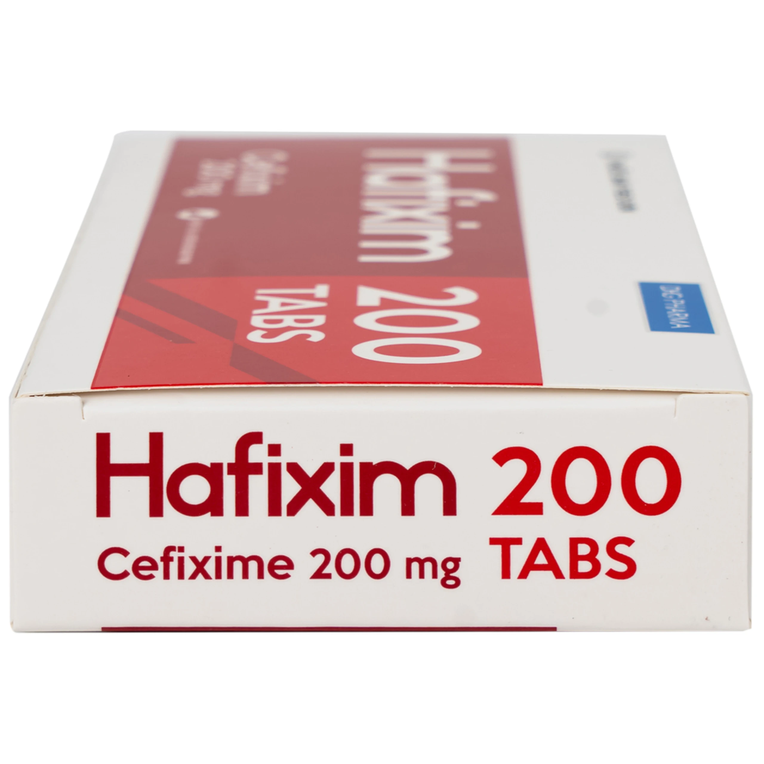 Thuốc Hafixim 200 Tabs DHG Pharma điều trị các trường hợp nhiễm khuẩn (3 vỉ x 10 viên)