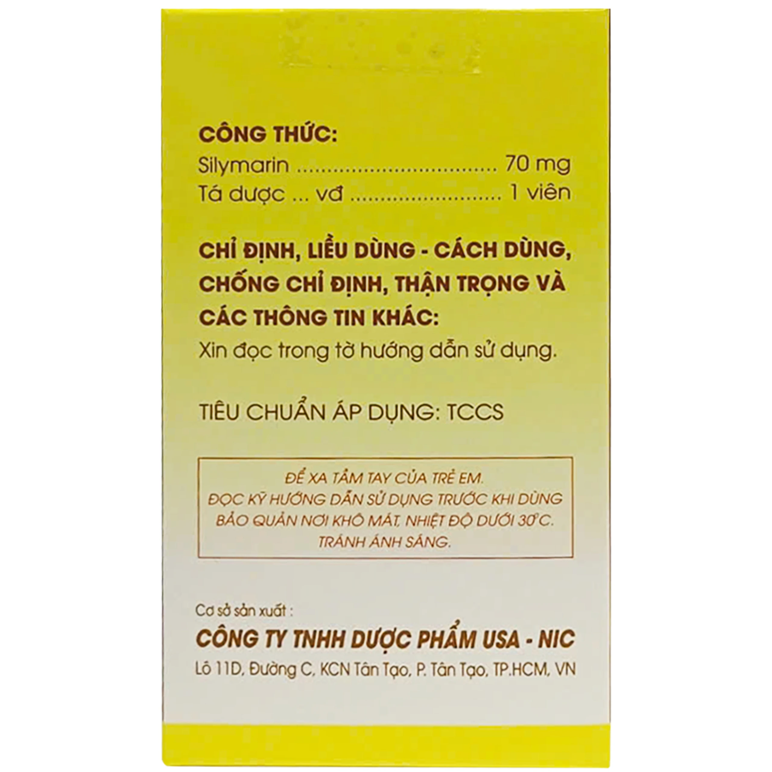 Thuốc Viên Uống Hepa-Nic Extra hỗ trợ điều trị một số bệnh liên quan đến gan 60 viên 3