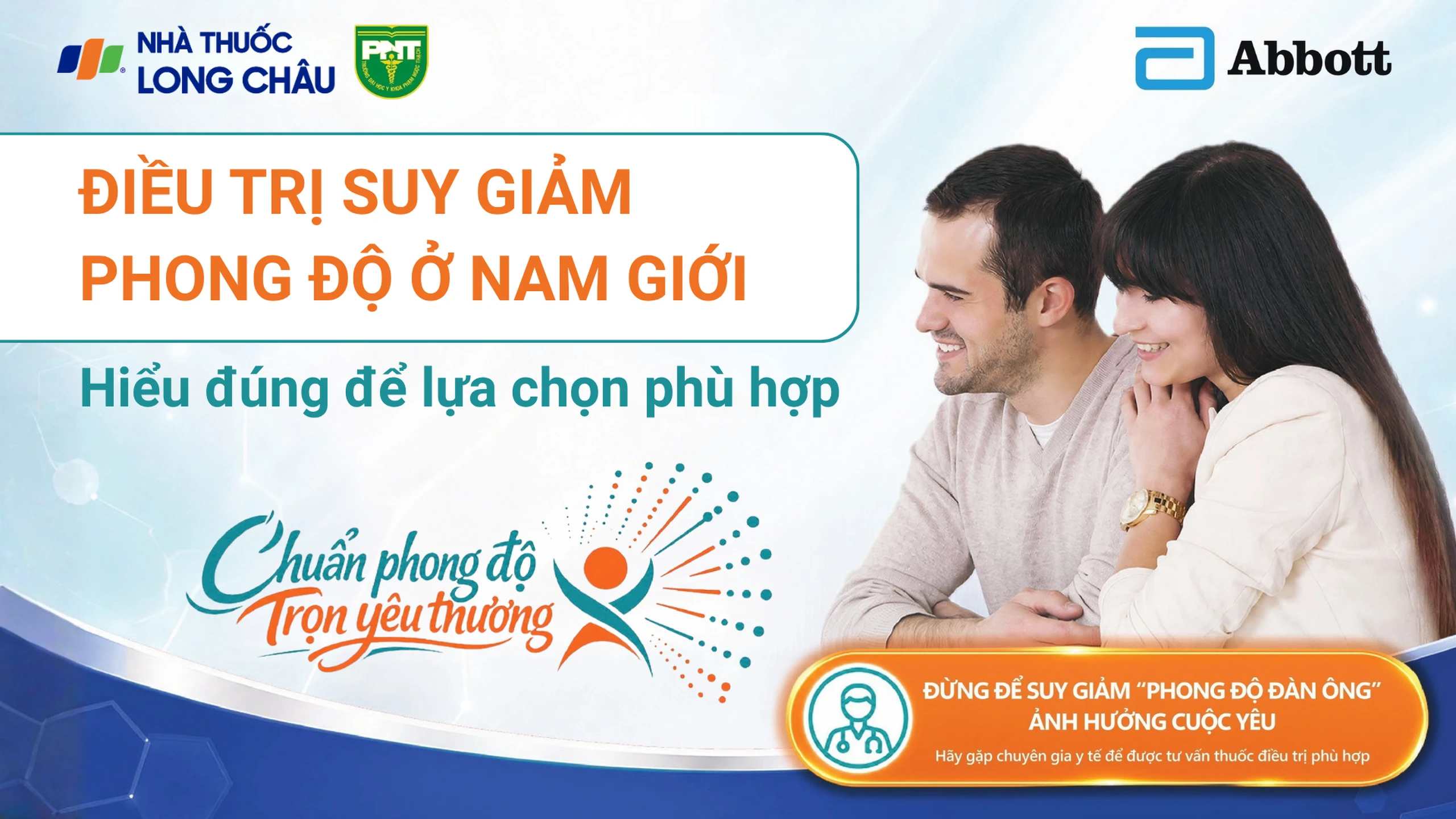 [Infographic] Điều trị suy giảm phong độ ở nam giới: Hiểu đúng để lựa chọn phù hợp
