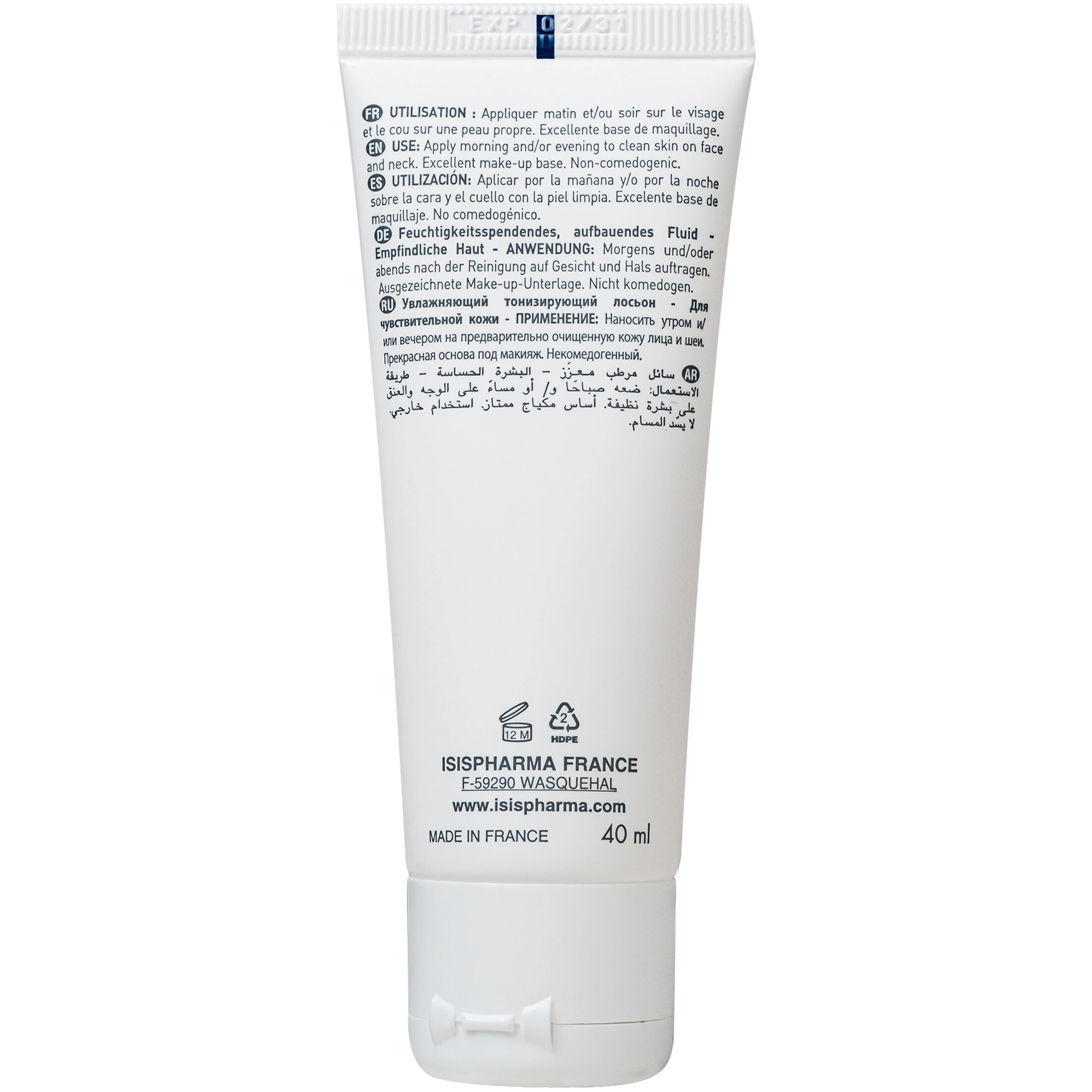 Kem bôi dịu da, dưỡng ẩm ISIS Pharma Sensylia 24h Légère 40ml 9