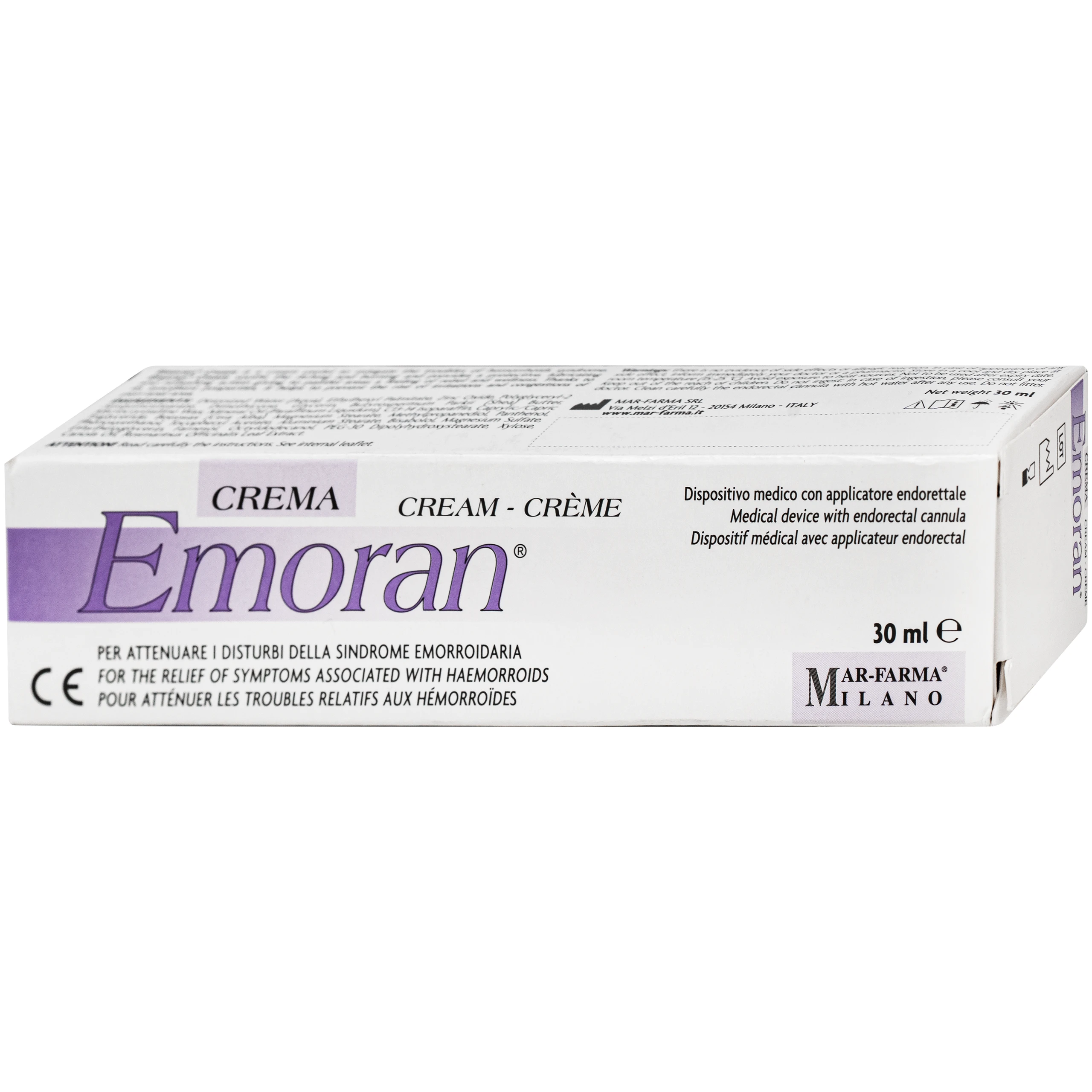 Kem bôi trĩ Emoran hỗ trợ điều trị trĩ và viêm trực tràng (30ml) 2