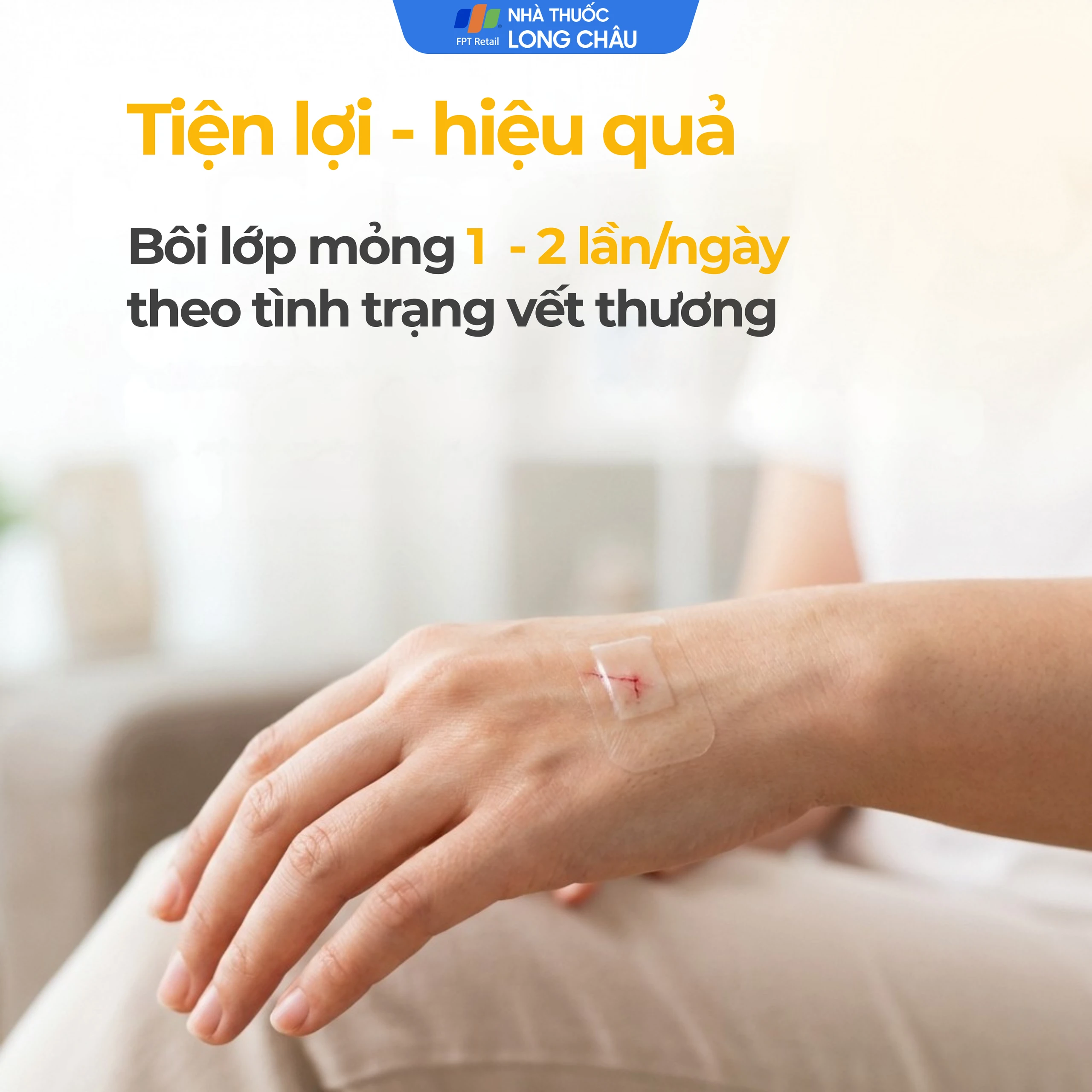 Kem bôi vết thương Hyalo4 Plus cream 25g hỗ trợ điều trị các vết thương hở cấp và mãn tính