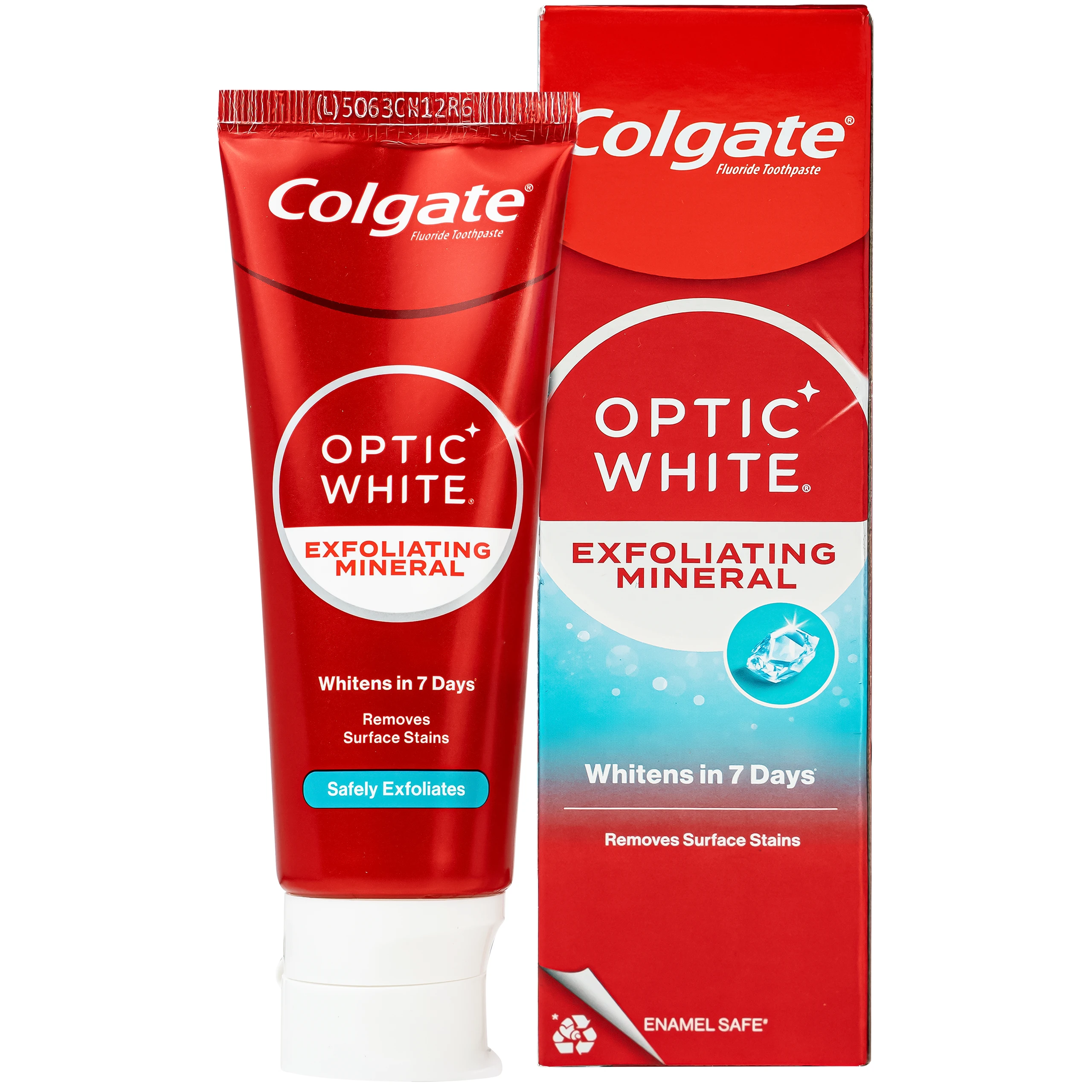 Kem đánh răng Colgate Optic White EXFOLIATING MINERAL 100g 1