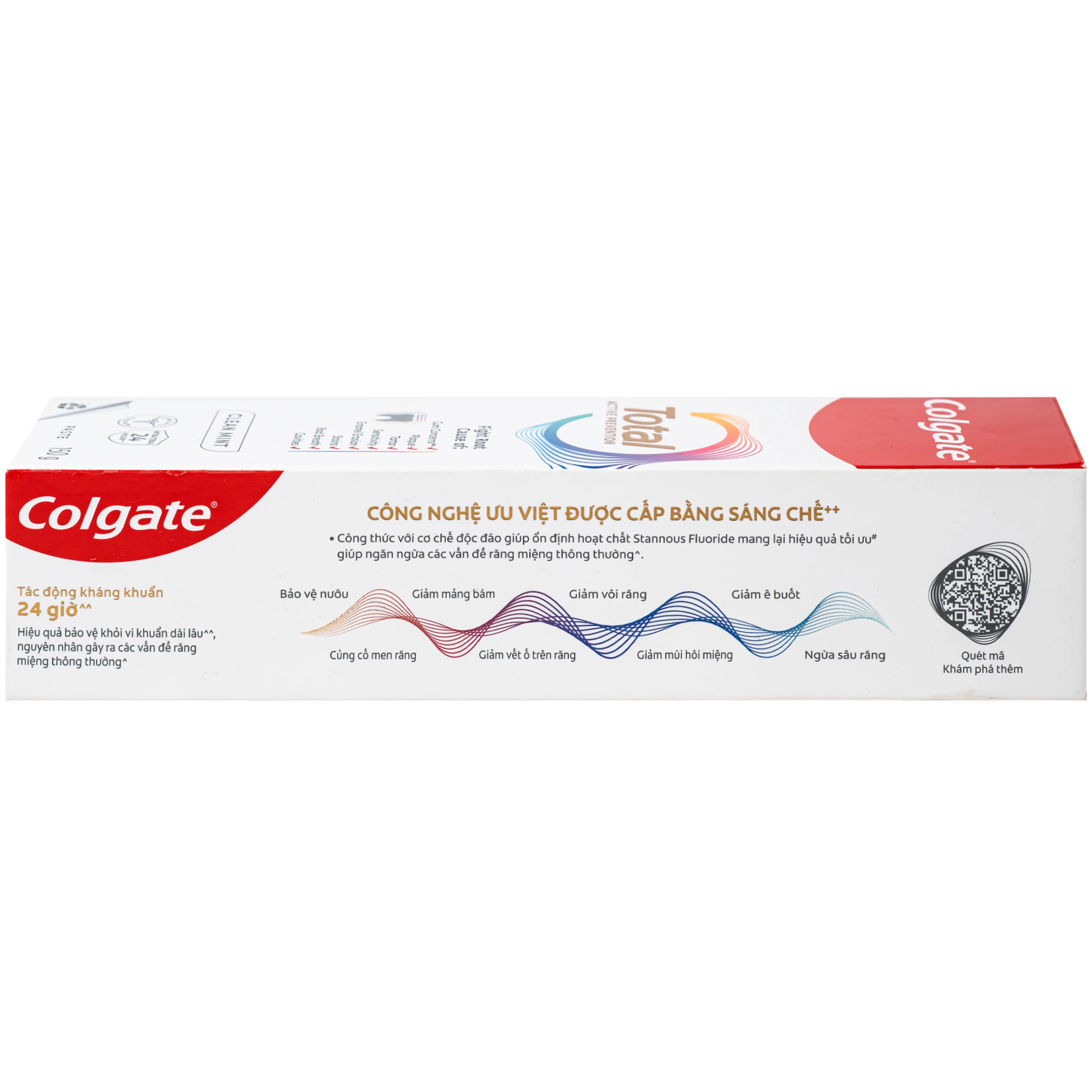 Kem đánh răng Colgate Total Clean Mint (150g) 4