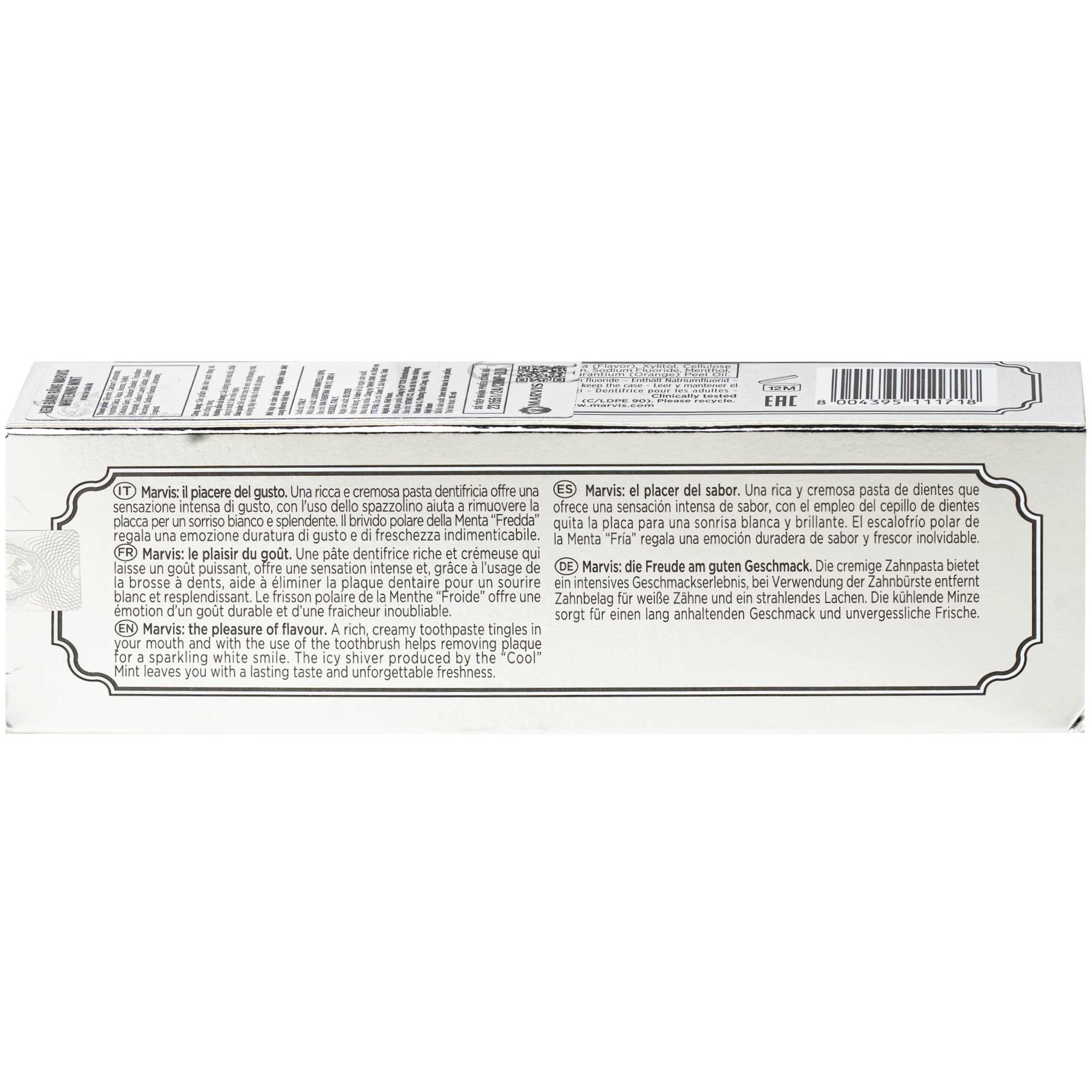 Kem đánh răng Marvis Whitening Mint (85ml) 3