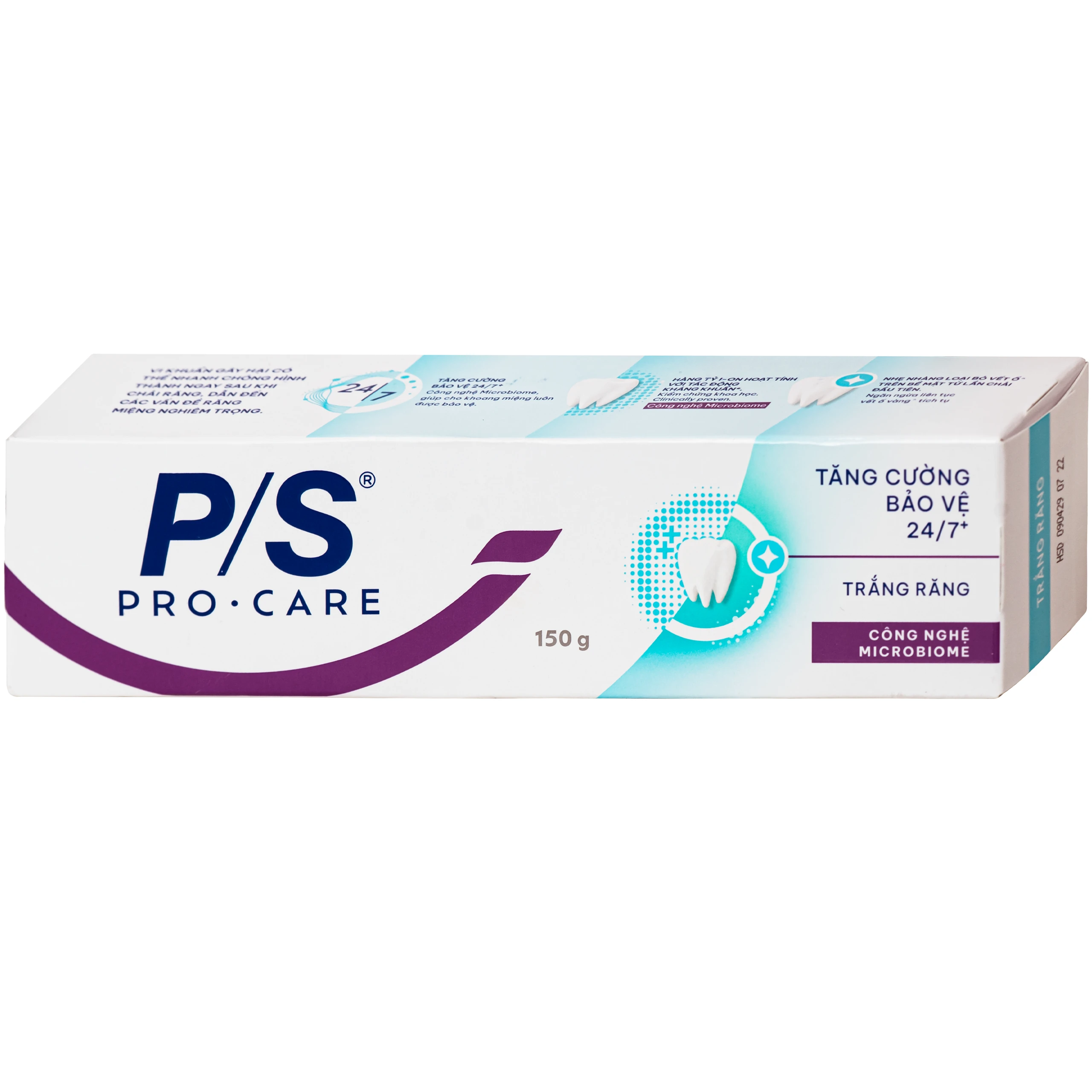 Kem đánh răng P/s tăng cường bảo vệ 247 trắng răng (150g) 3