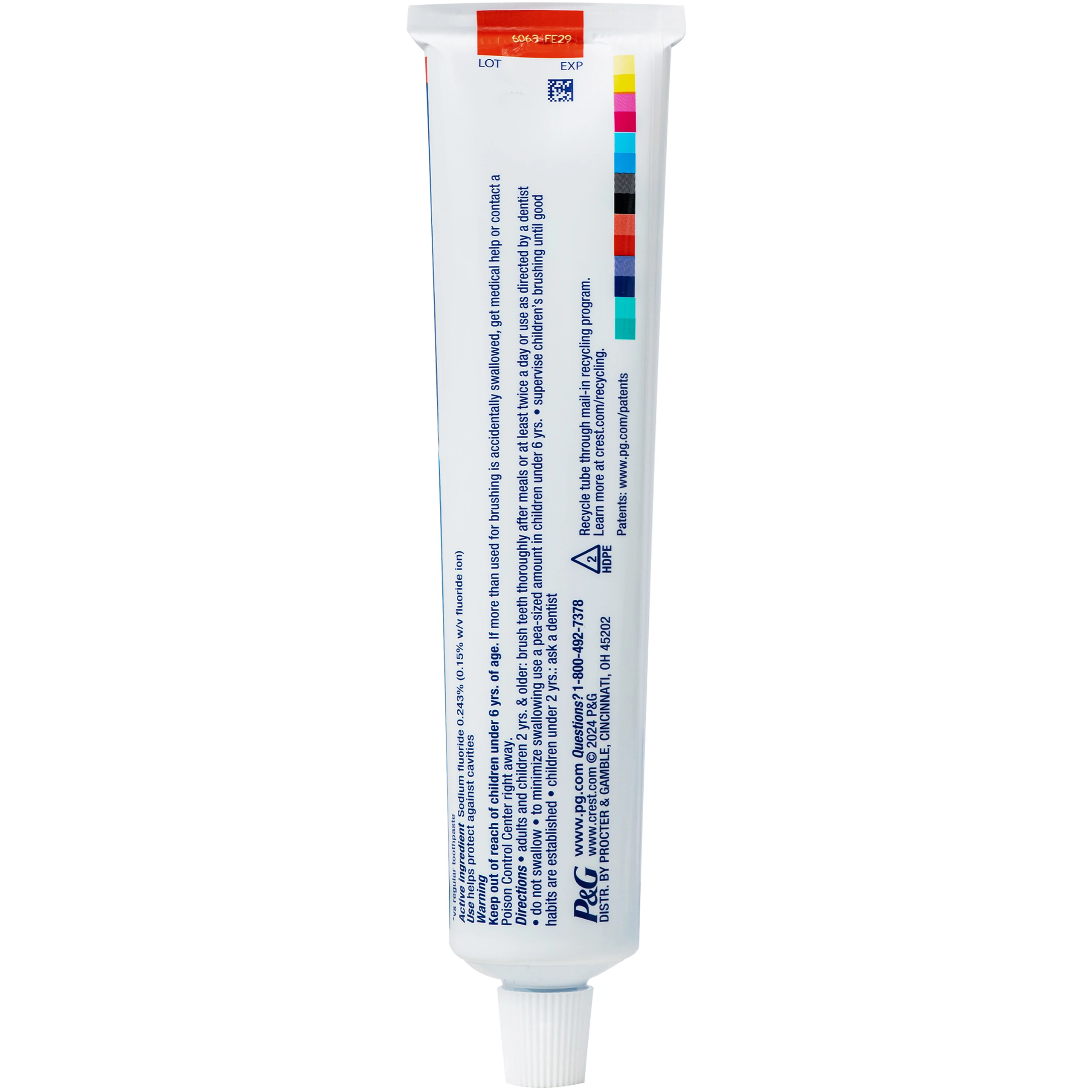 Kem đánh trắng răng Crest Complete Whitening + Deep Clean sạch sâu, làm sáng (153g) 7