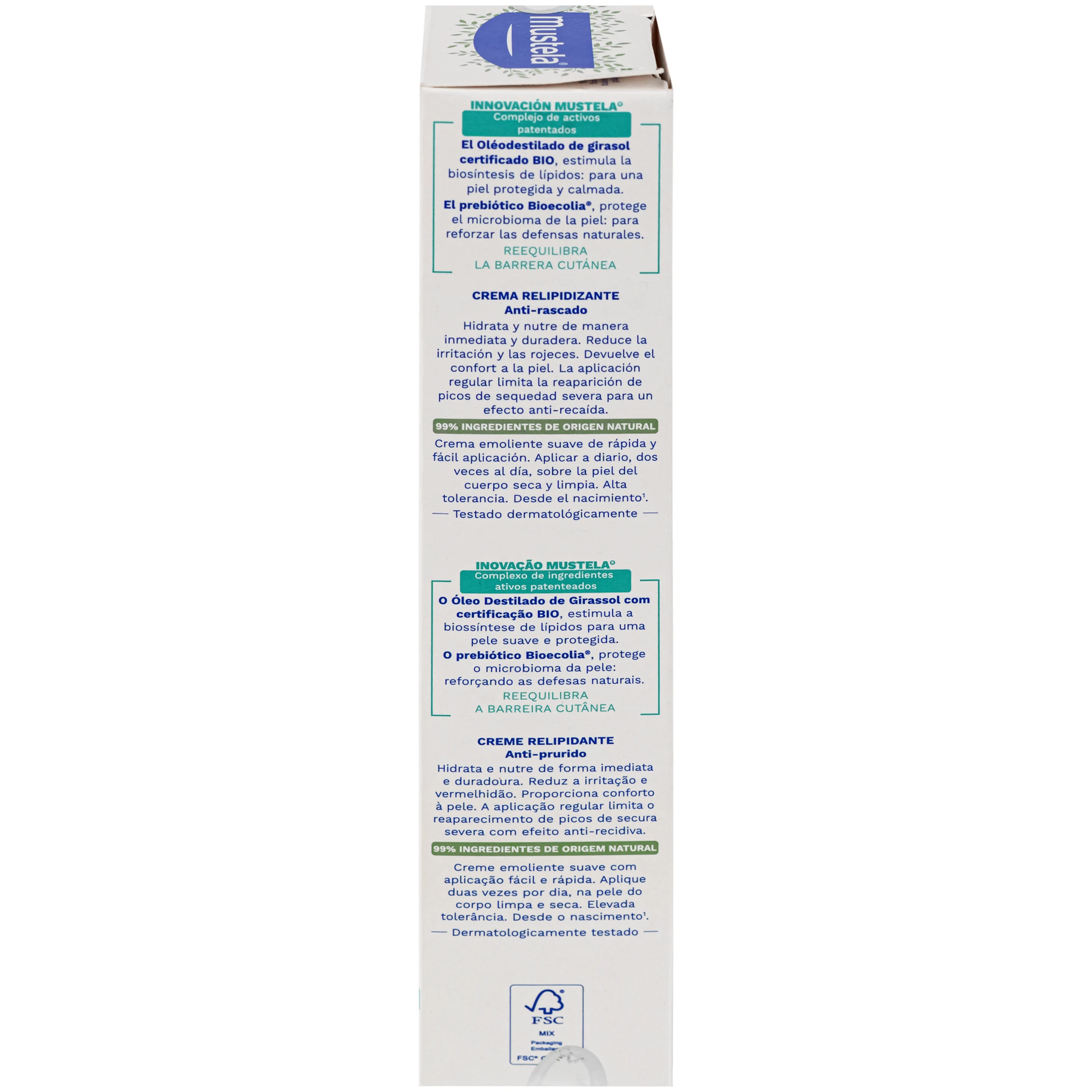 Kem dưỡng ẩm cho da chàm thể tạng Mustela Stelatopia+ Lipid-Replenishing Cream Anti-Itching (150ml) 4