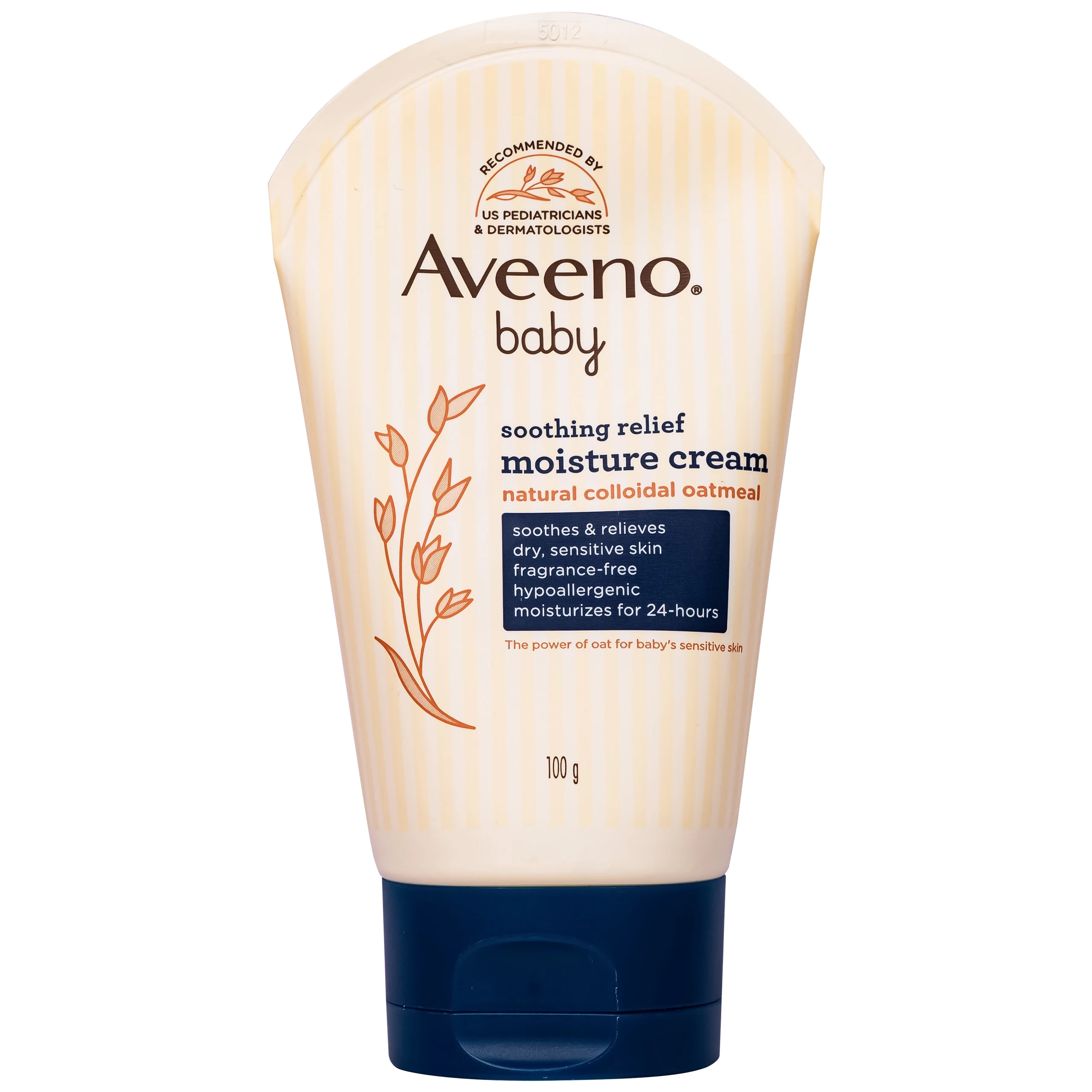 Kem dưỡng ẩm cho da khô ngứa và nhạy cảm Aveeno baby soothing relief moisture cream 100g 1