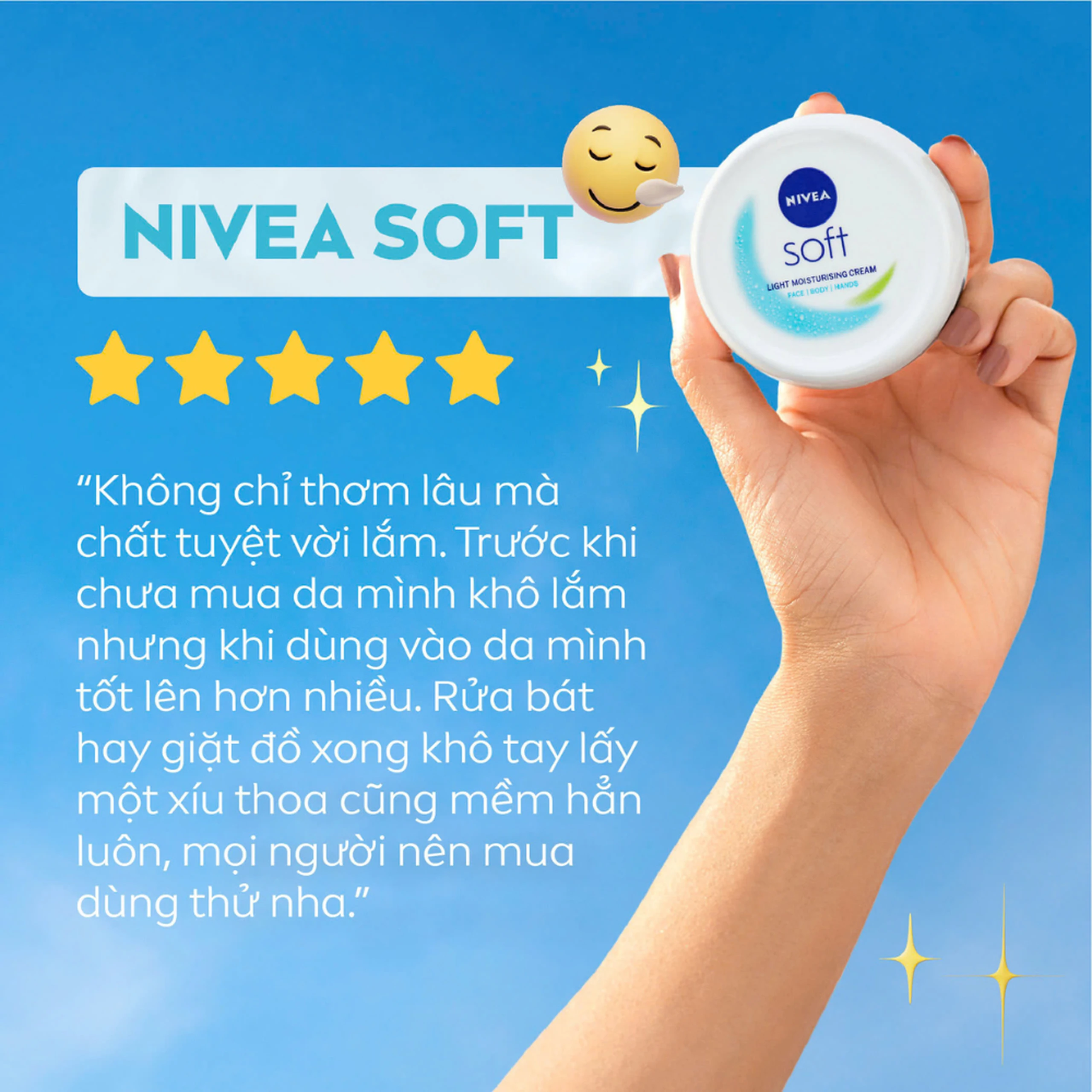Kem dưỡng ẩm Nivea hỗ trợ làm mềm da (50ml) 6