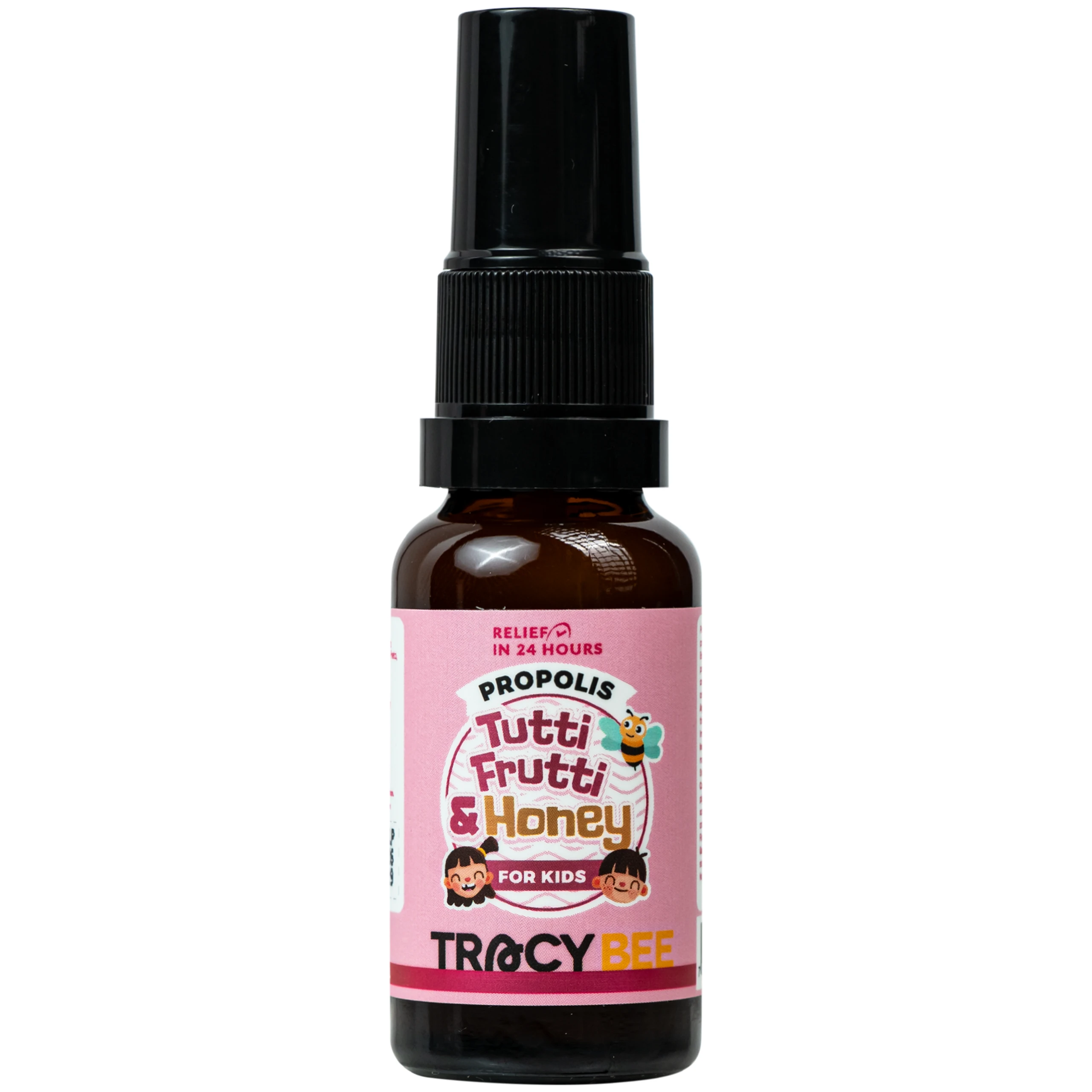 Keo ong giúp giảm viêm họng cho trẻ từ 12 tháng tuổi Propolis Tutti Frutti & Honey For Kids Tracybee (20ml) 2