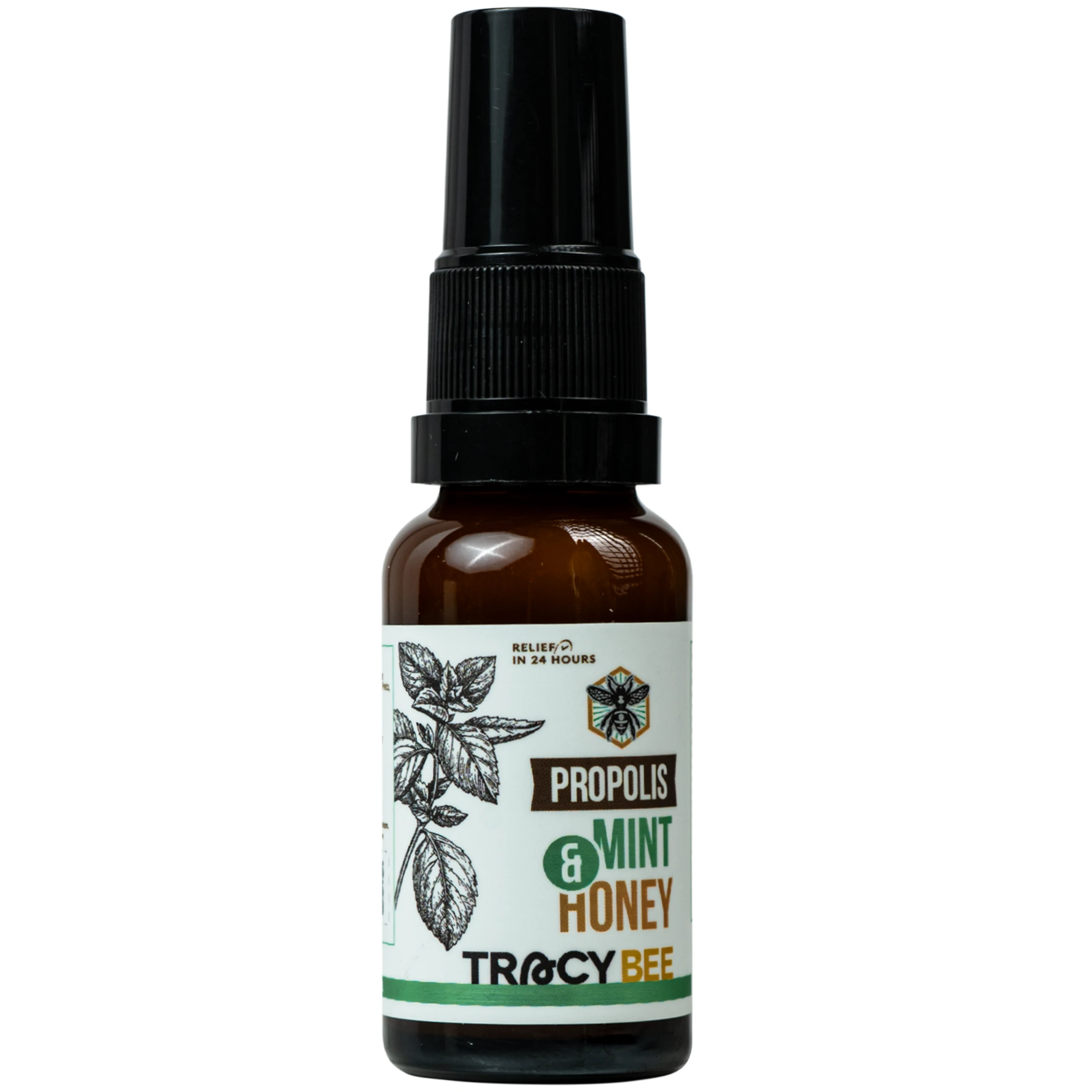 Keo ong giúp giảm viêm họng Propolis Mint & Honey Tracybee (20ml) 3