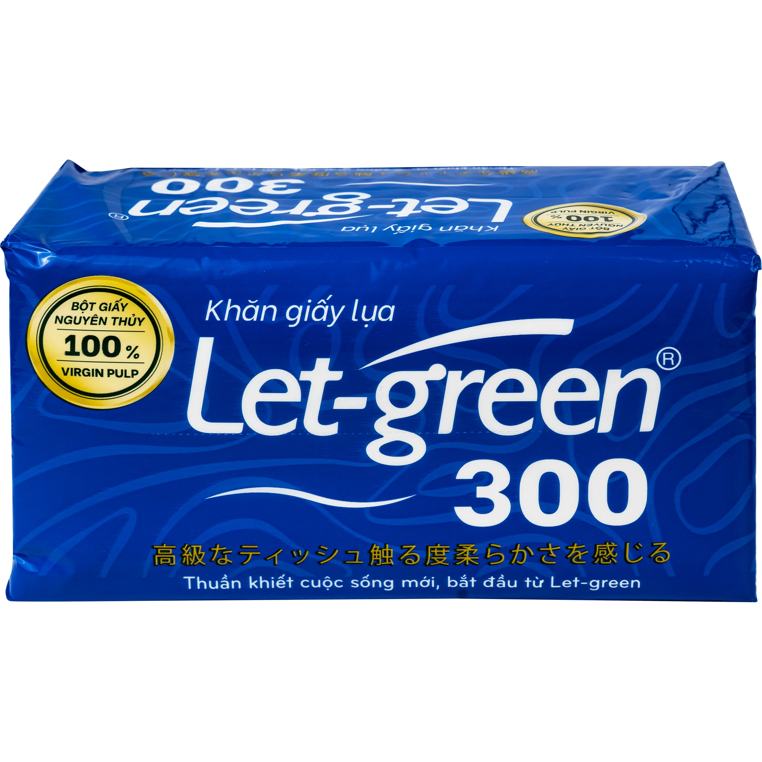 Khăn giấy lụa let-green 300 tờ 3