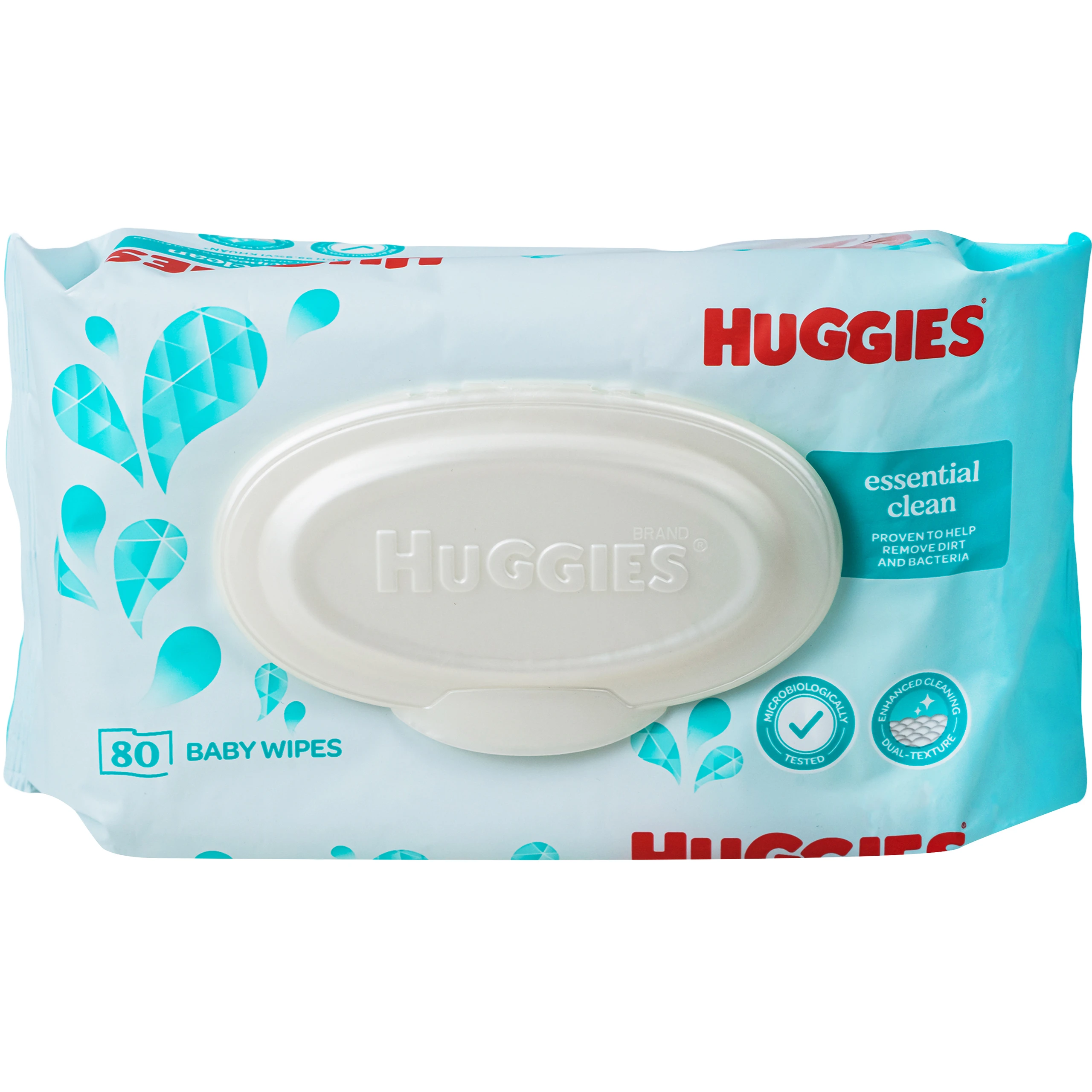 Khăn ướt em bé Huggies Essential Clean (80 Miếng) 1