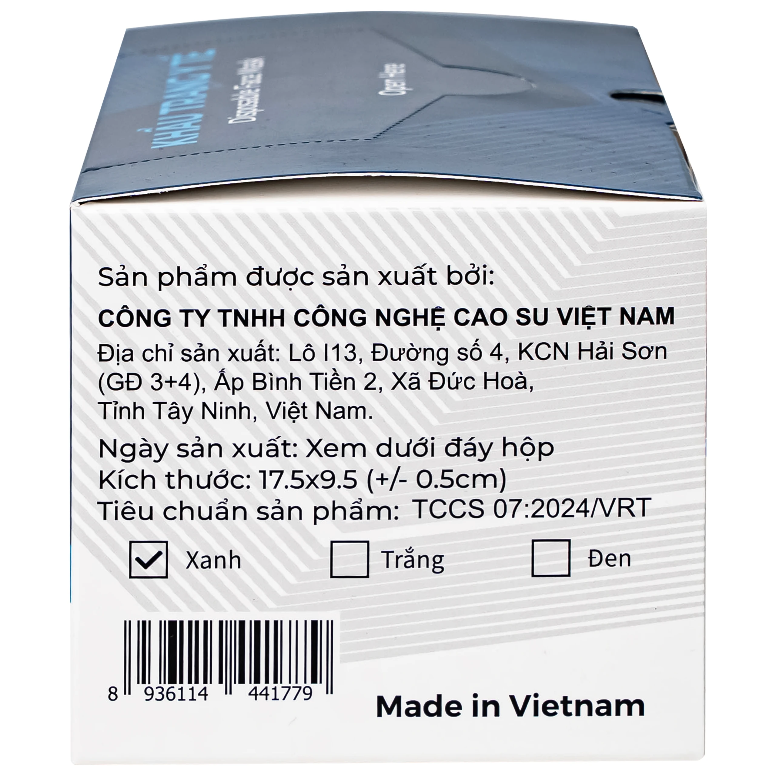 Khẩu trang 3 lớp Naturecare màu xanh (50 cái) ngăn khói bụi, vi khuẩn