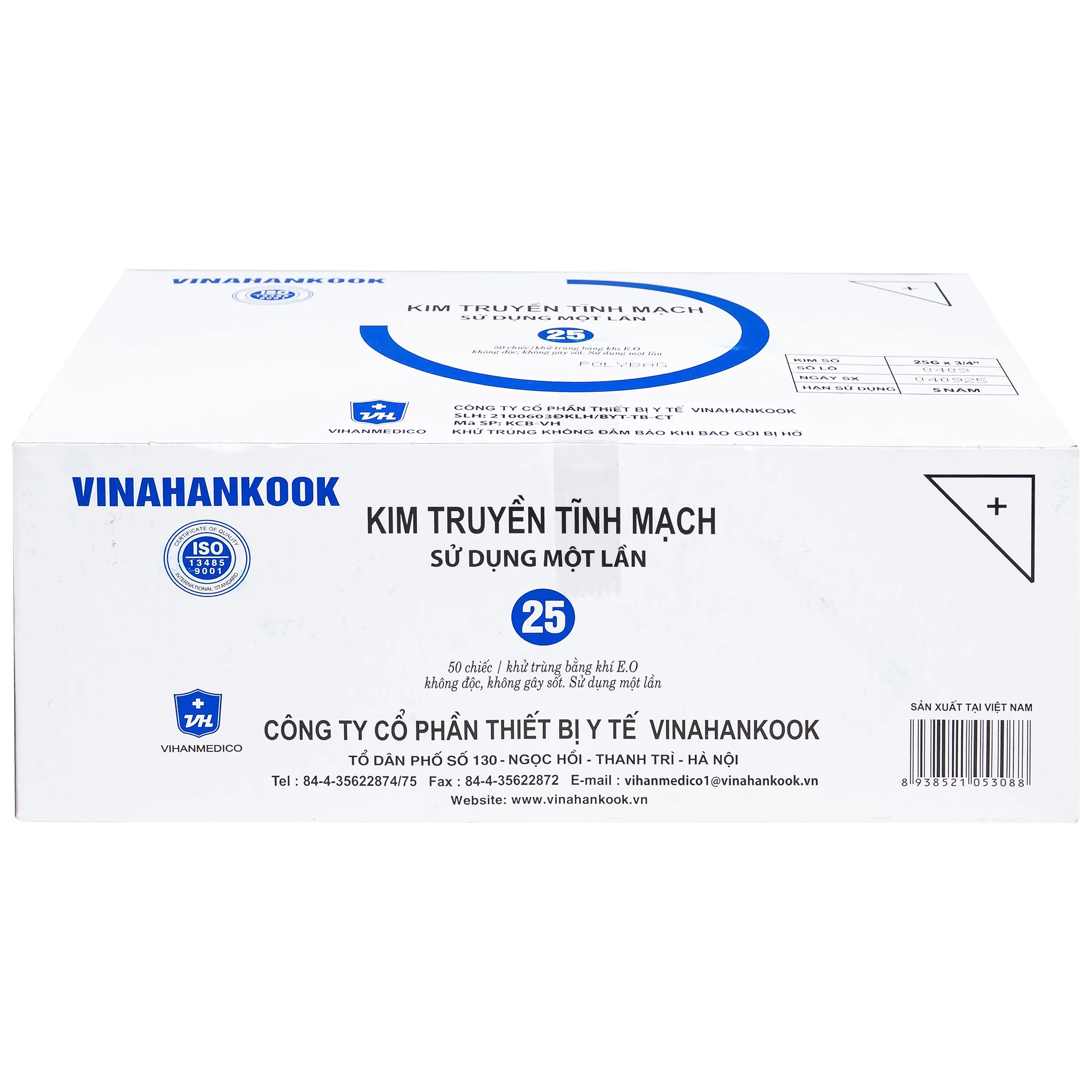 Kim bướm 25G Vinahankook (50 cái) giúp cho kim không bị dịch chuyển  7