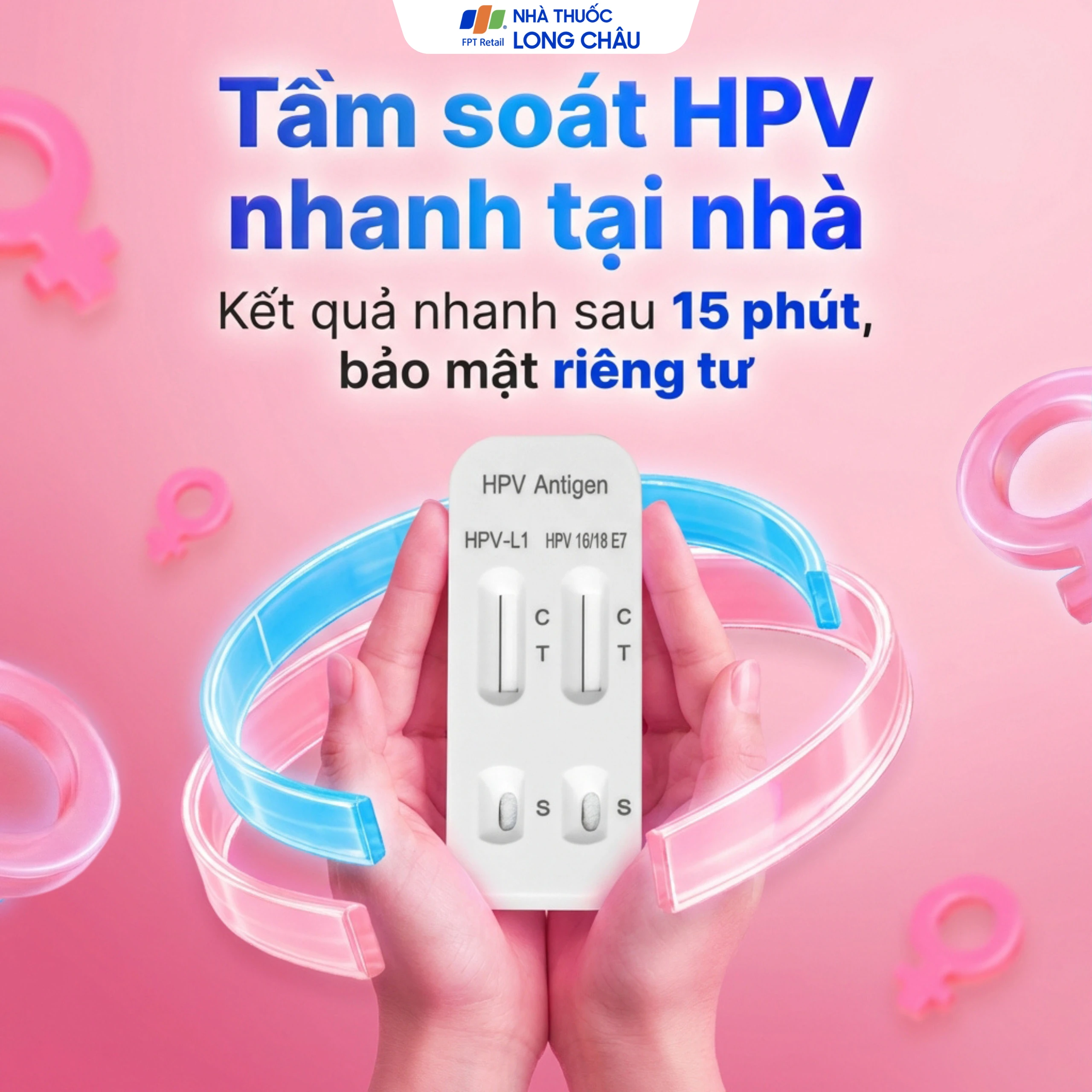 Kit test HPV Accufast L1/E7 giúp phát hiện sớm nguy cơ ung thư cổ tử cung (25 kít)