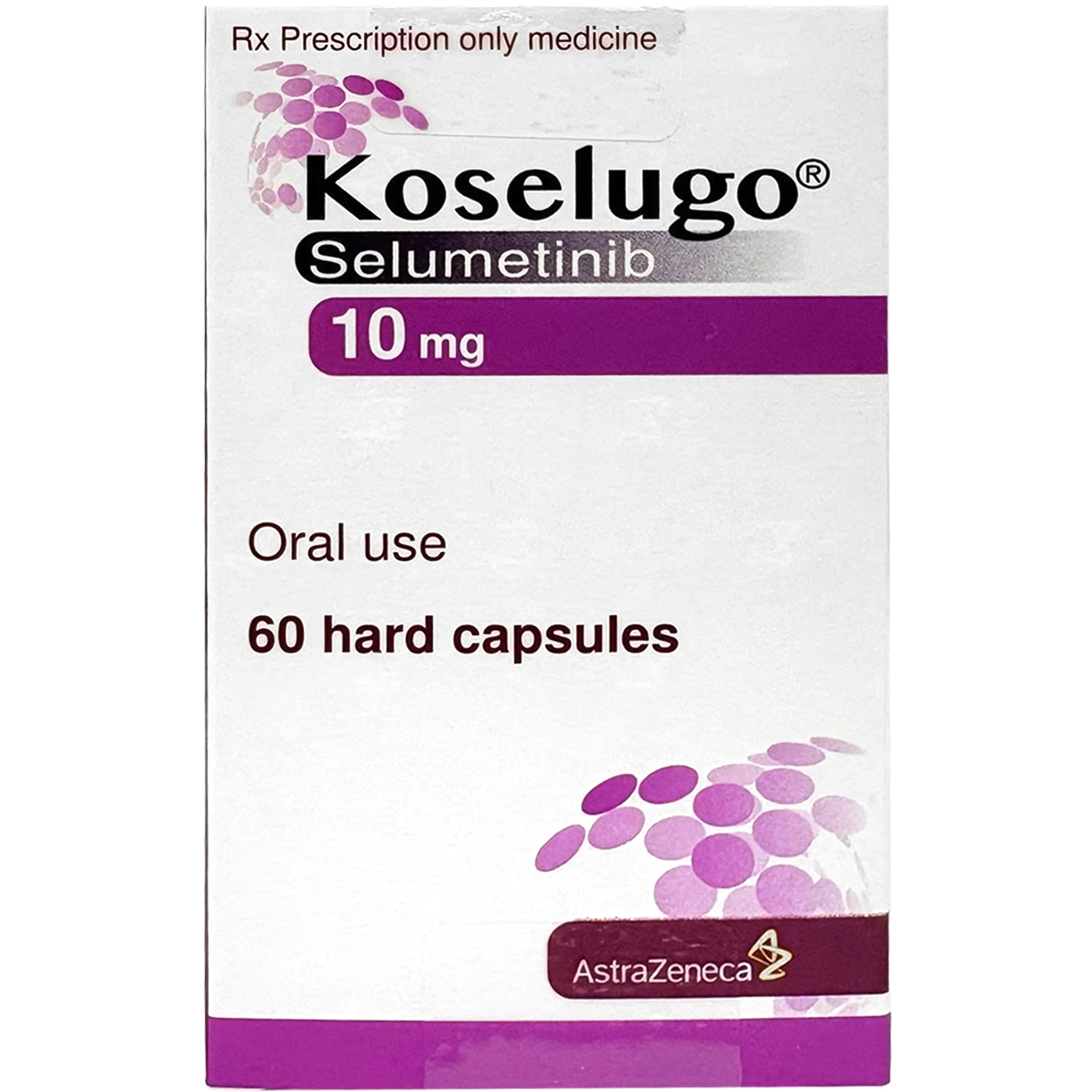 Thuốc Koselugo 10mg Astrazeneca điều trị bệnh u xơ thần kinh loại 1 (NF1) ở bệnh nhi (Hộp 60 viên) 1