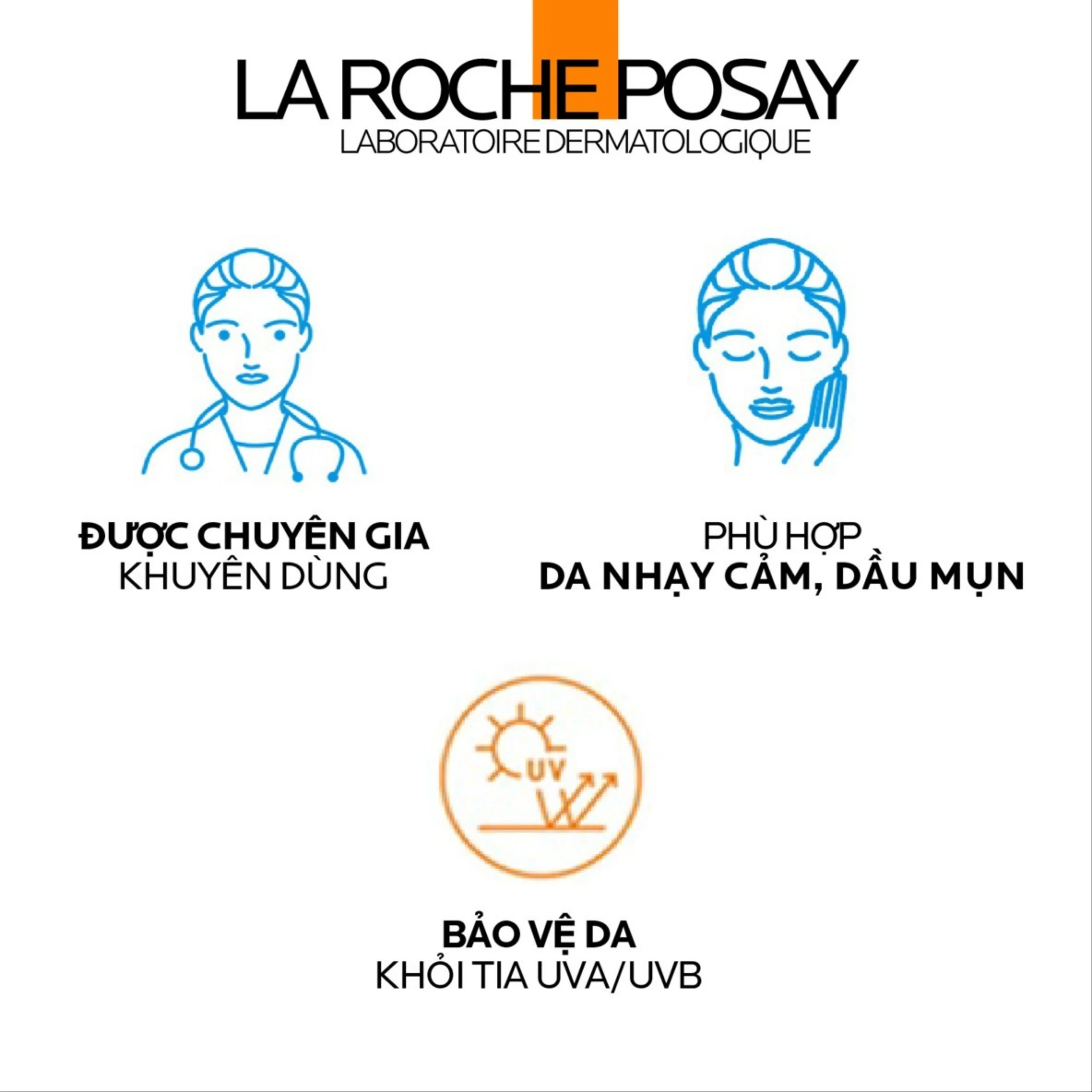 Kem chống nắng giảm bóng nhờn La Roche-posay Laboratoire Dermatologique Anthelios Xl Anti-shine Non-perfumed Dry Touch Gel-cream SPF 50+ PA++++ 50ml