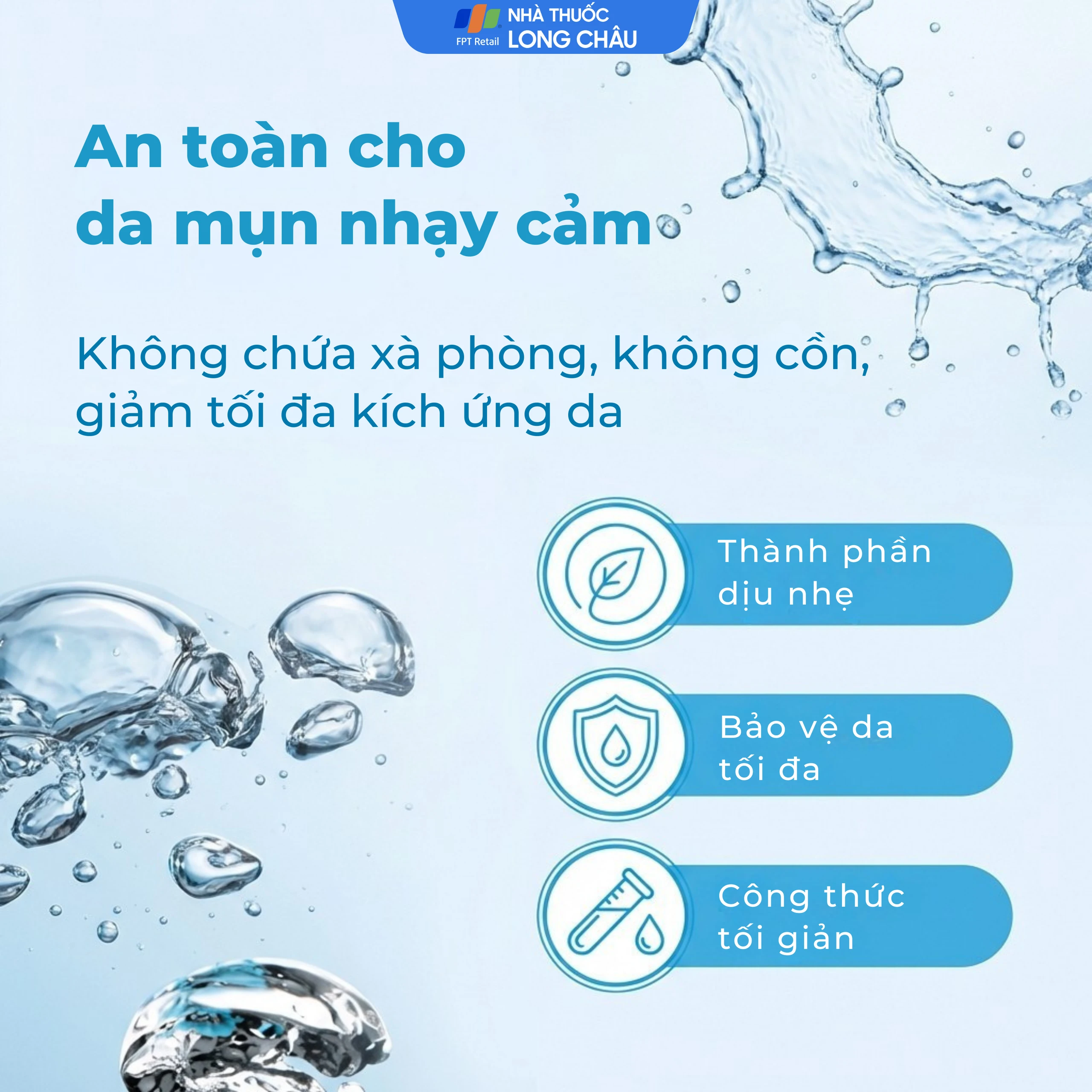 Gel rửa mặt tạo bọt do da dầu và nhạy cảm La Roche-posay Effaclar 50ml