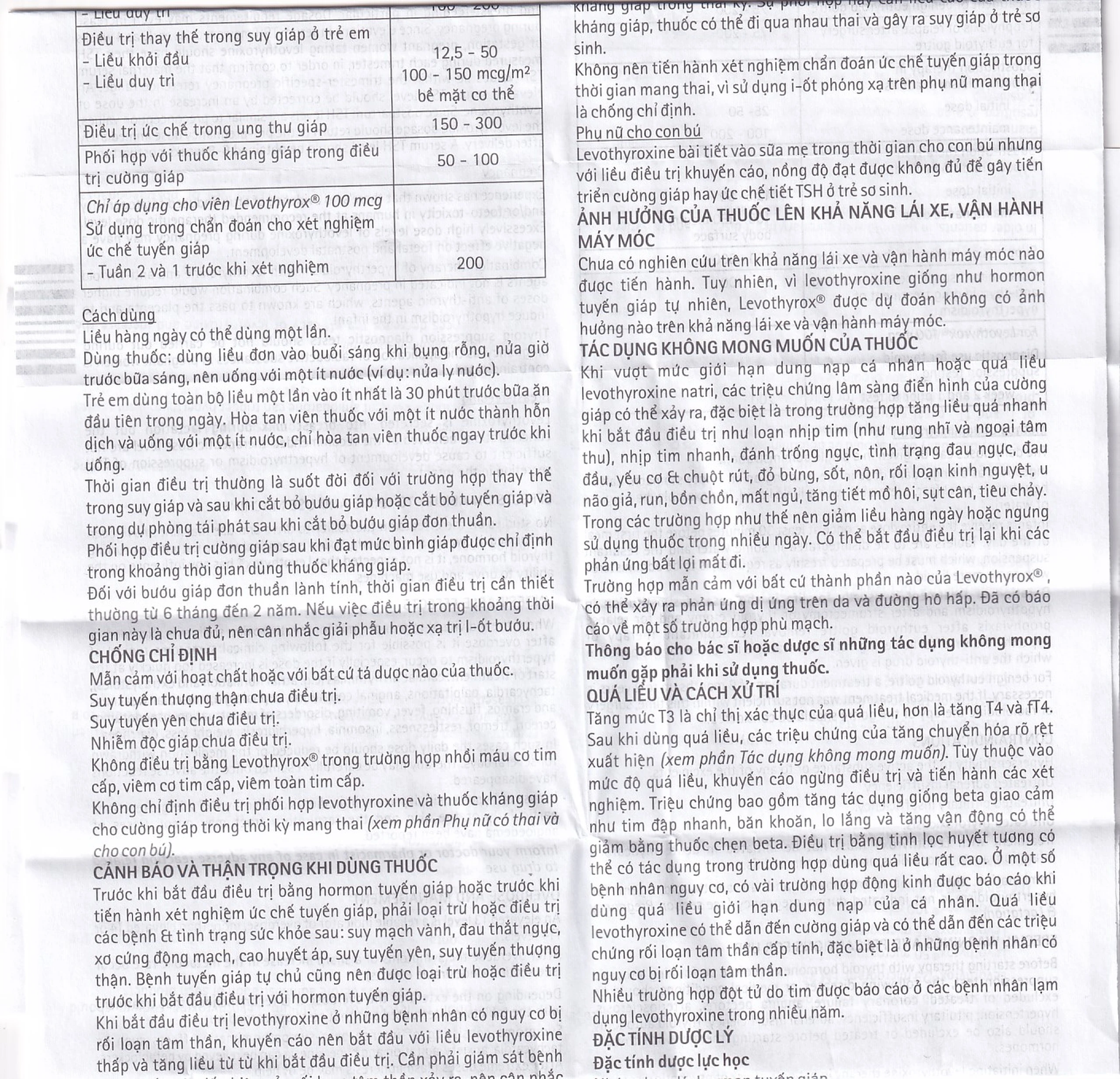 Thuốc Levothyrox 75µg Merck điều trị bướu giáp đơn thuần lành tính (2 vỉ x 15 viên)