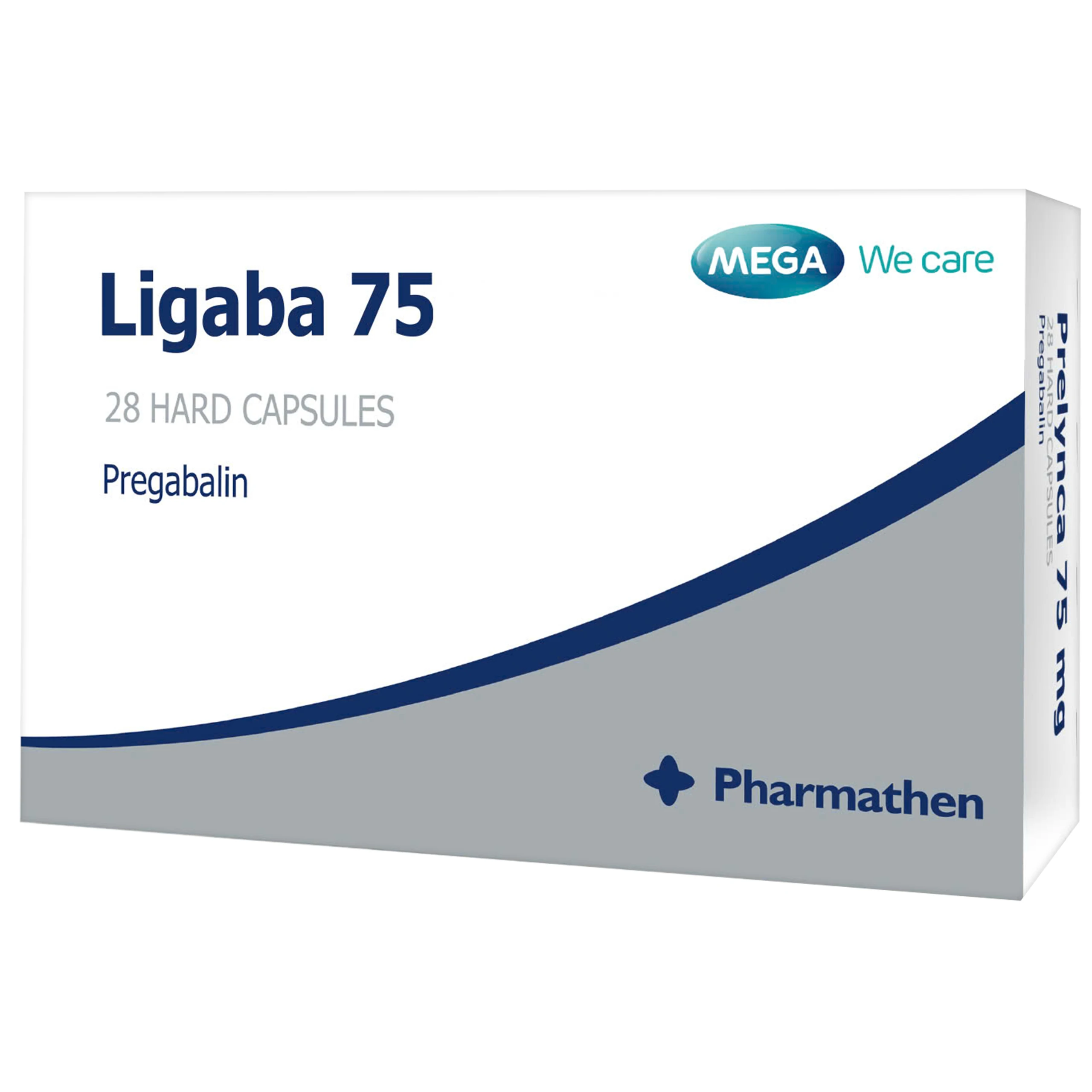 Thuốc Ligaba 75mg Trị rối loạn lo âu lan tỏa, hỗ trợ động kinh cục bộ (2 vỉ x 14 viên)