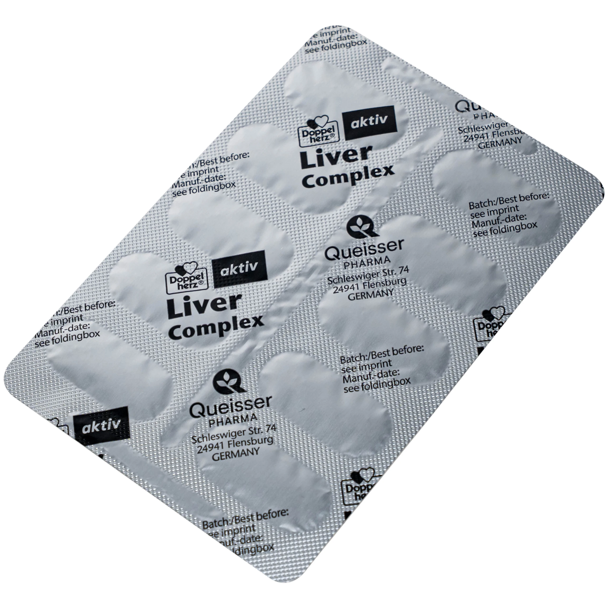 Viên uống hỗ trợ cải thiện chức năng gan Liver Complex Doppelherz (3 vỉ x 10 viên)
