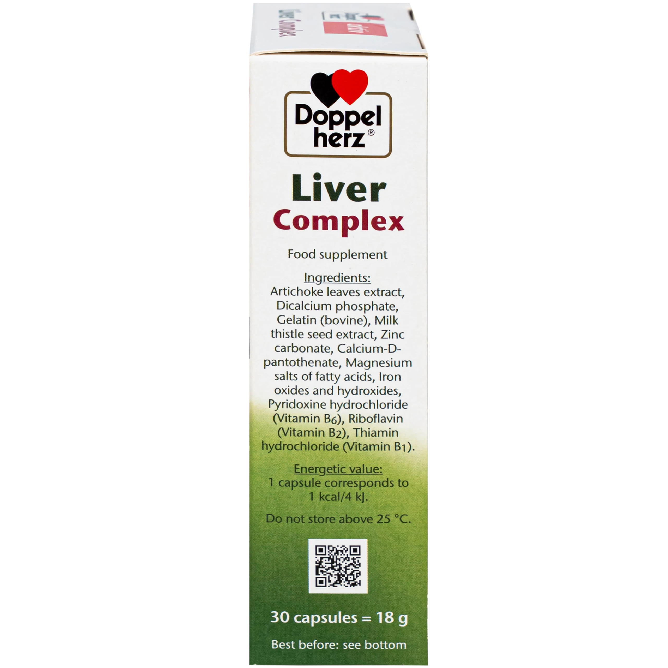 Viên uống hỗ trợ cải thiện chức năng gan Liver Complex Doppelherz (3 vỉ x 10 viên)