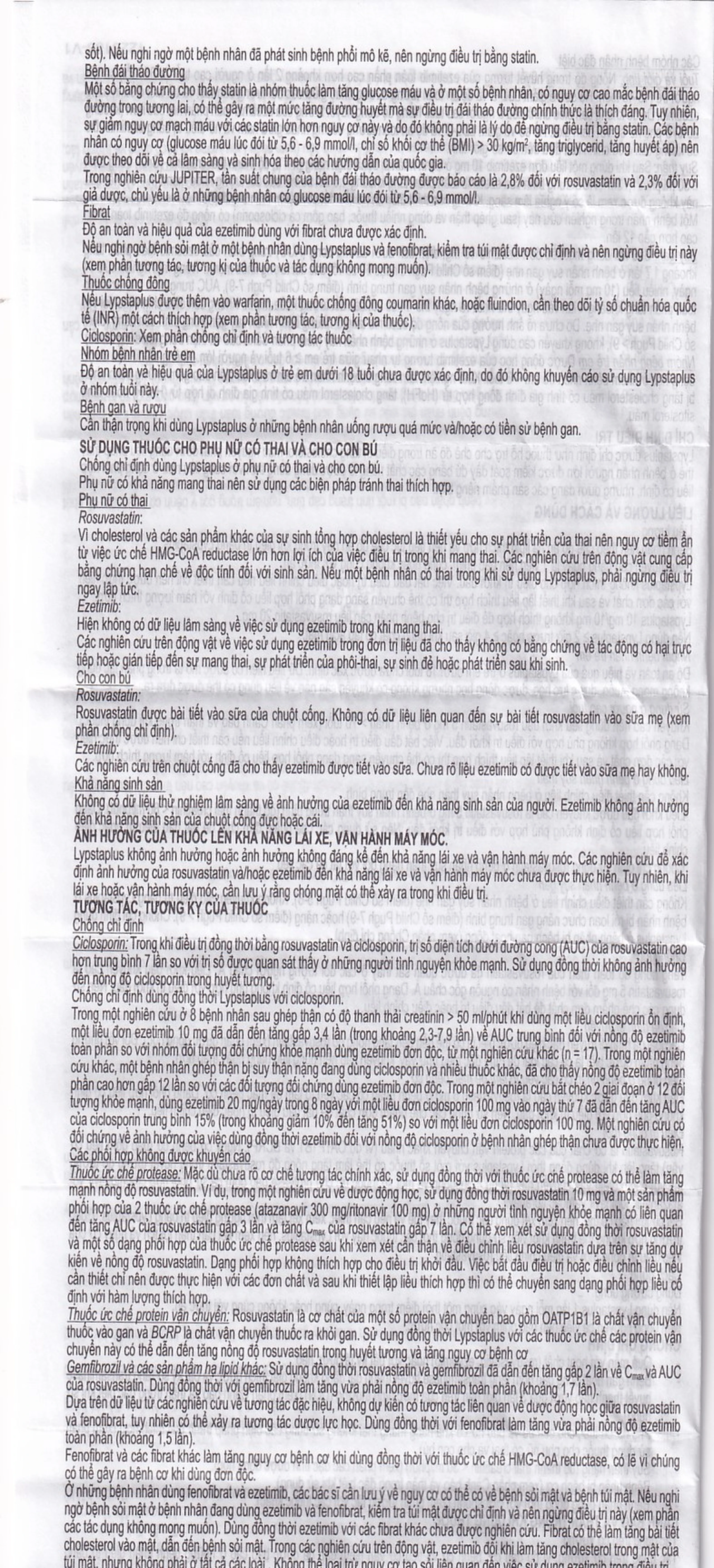 Viên nén Lypstaplus 20/10mg Abbott điều trị tăng cholesterol máu nguyên phát (3 vỉ x 10 viên)