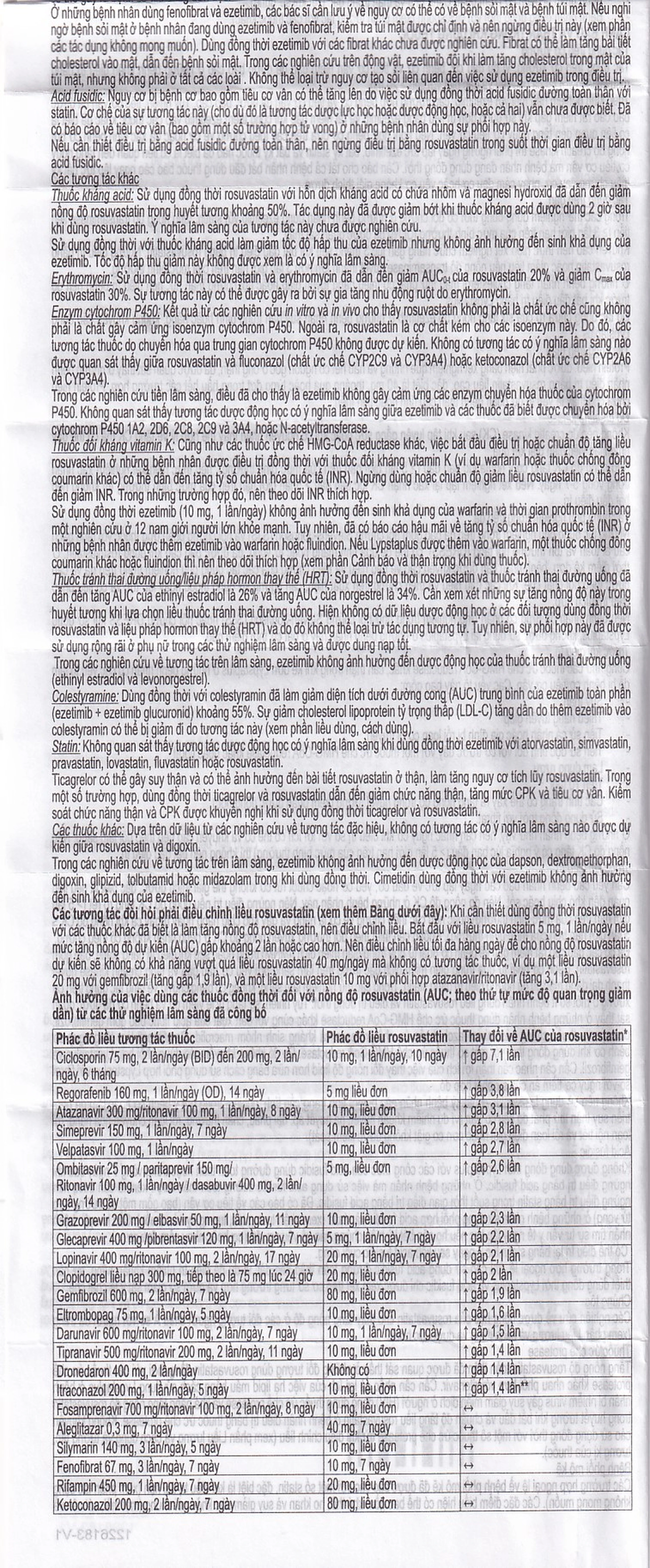 Viên nén Lypstaplus 20/10mg Abbott điều trị tăng cholesterol máu nguyên phát (3 vỉ x 10 viên)
