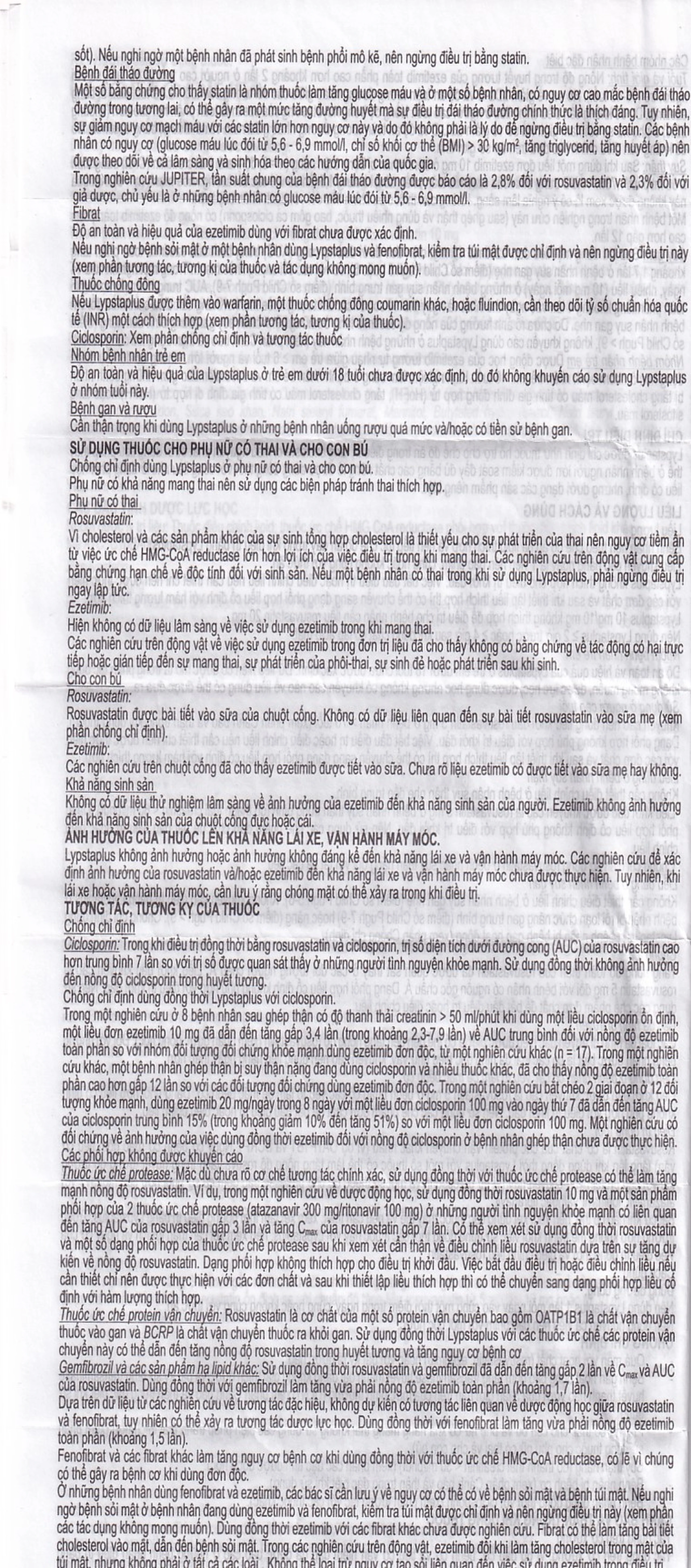 Viên nén Lypstaplus 10/10mg Abbott điều trị tăng cholesterol máu nguyên phát (3 vỉ x 10 viên)