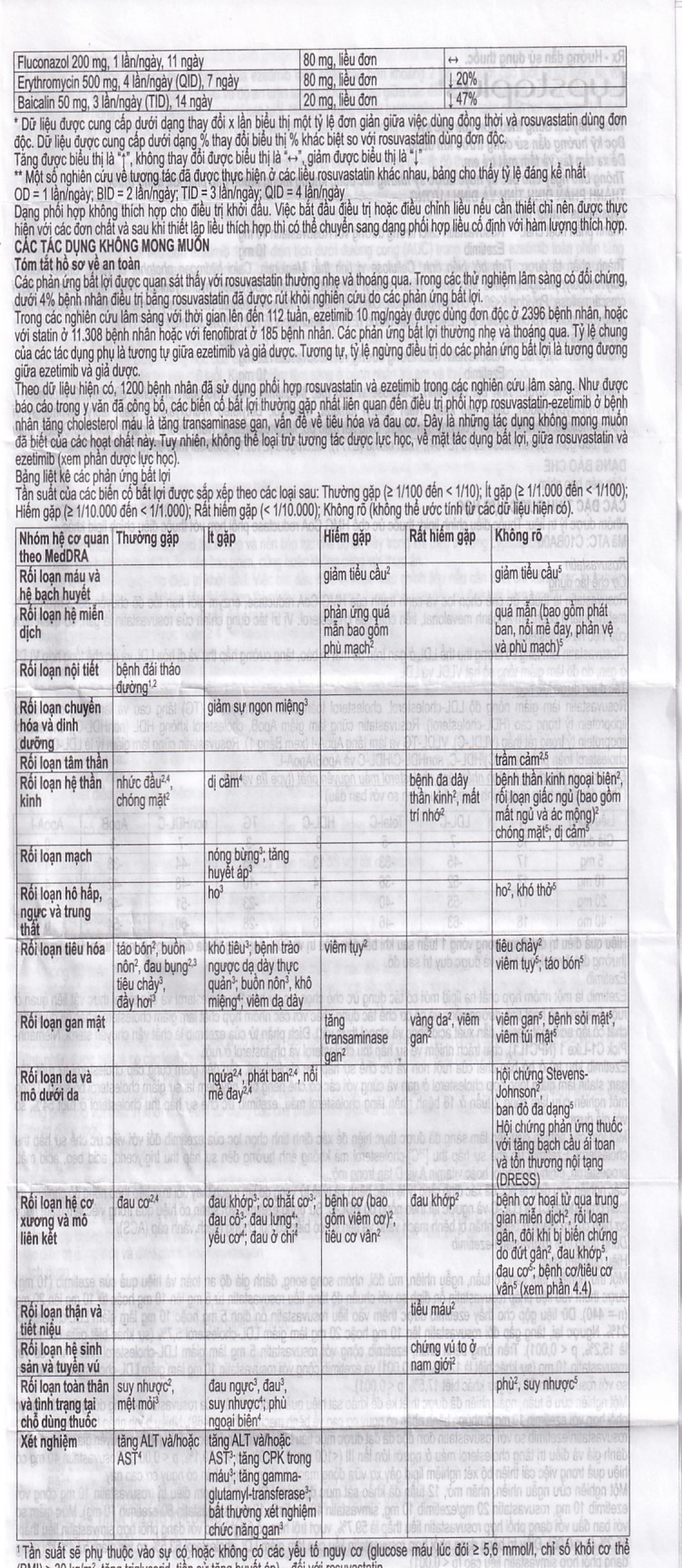 Viên nén Lypstaplus 10/10mg Abbott điều trị tăng cholesterol máu nguyên phát (3 vỉ x 10 viên)