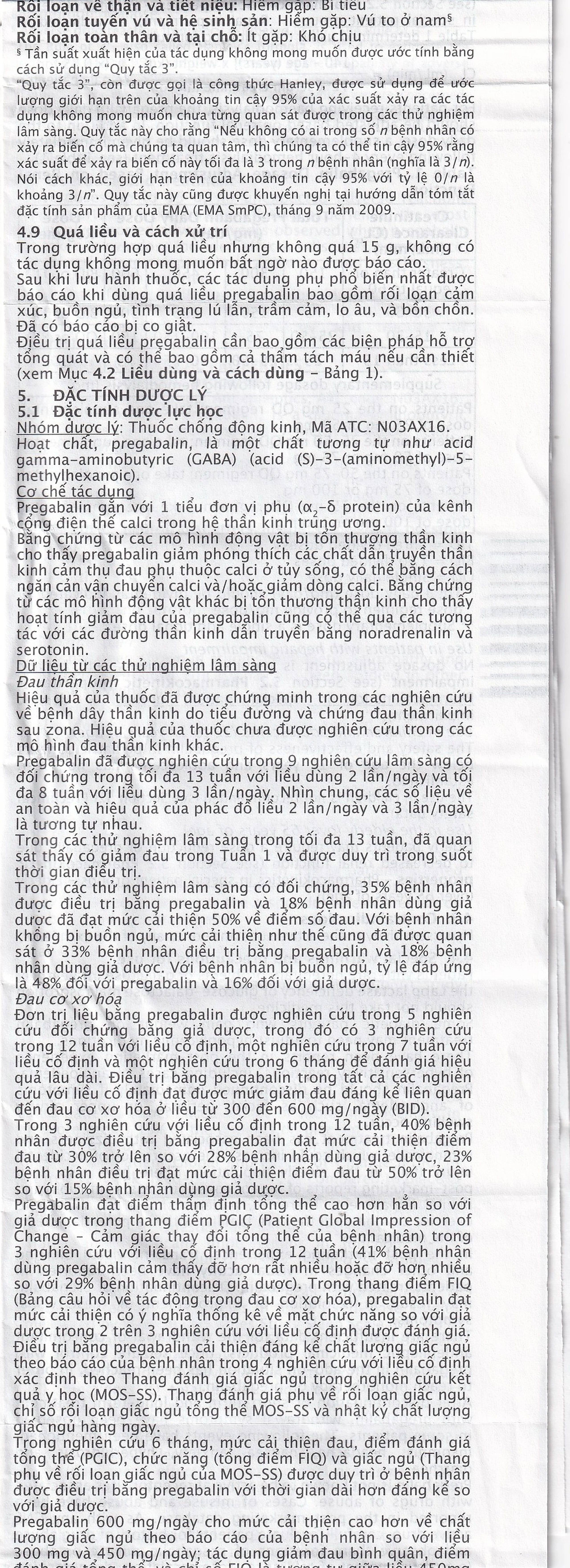 Viên nang cứng Lyrica 75mg Viatris điều trị đau thần kinh, động kinh cục bộ (4 vỉ x 14 viên) 