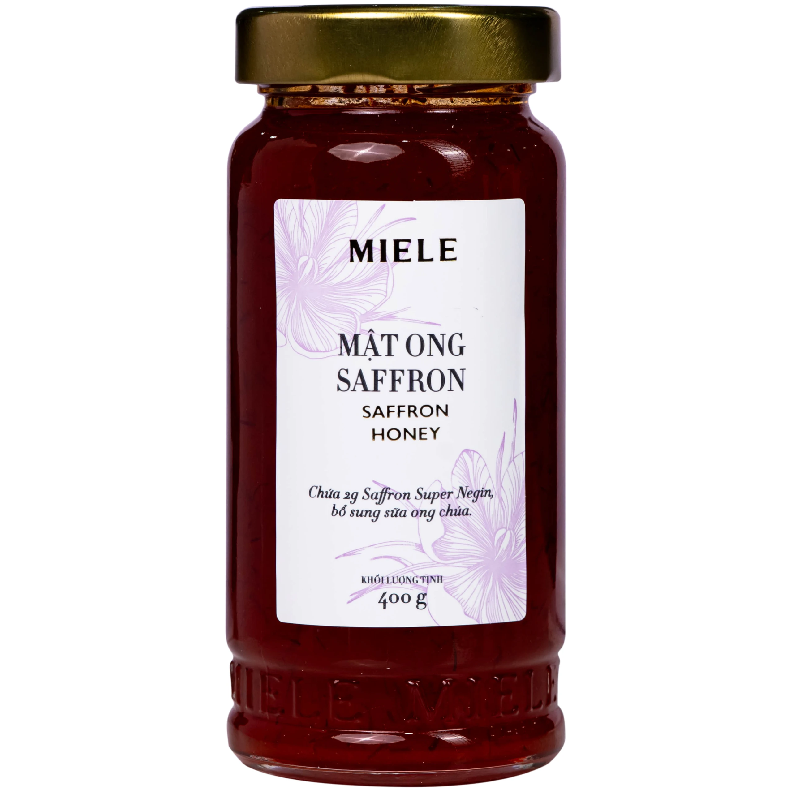 Mật ong saffron Miele (400g)