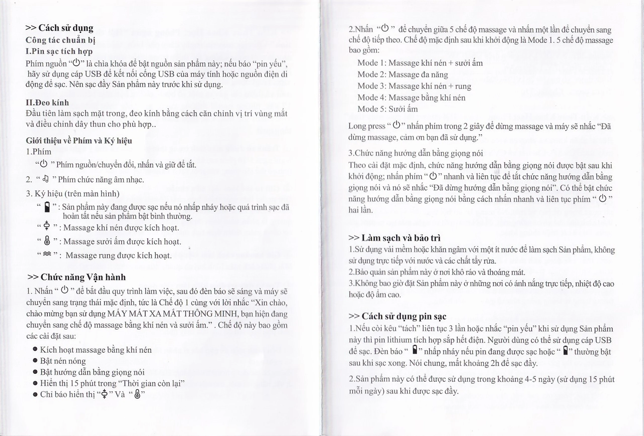 Máy massage (mát xa) mắt Fuji PG-2404G15 giúp xoa dịu thái dương và các huyệt đạo khác ở vùng mắt