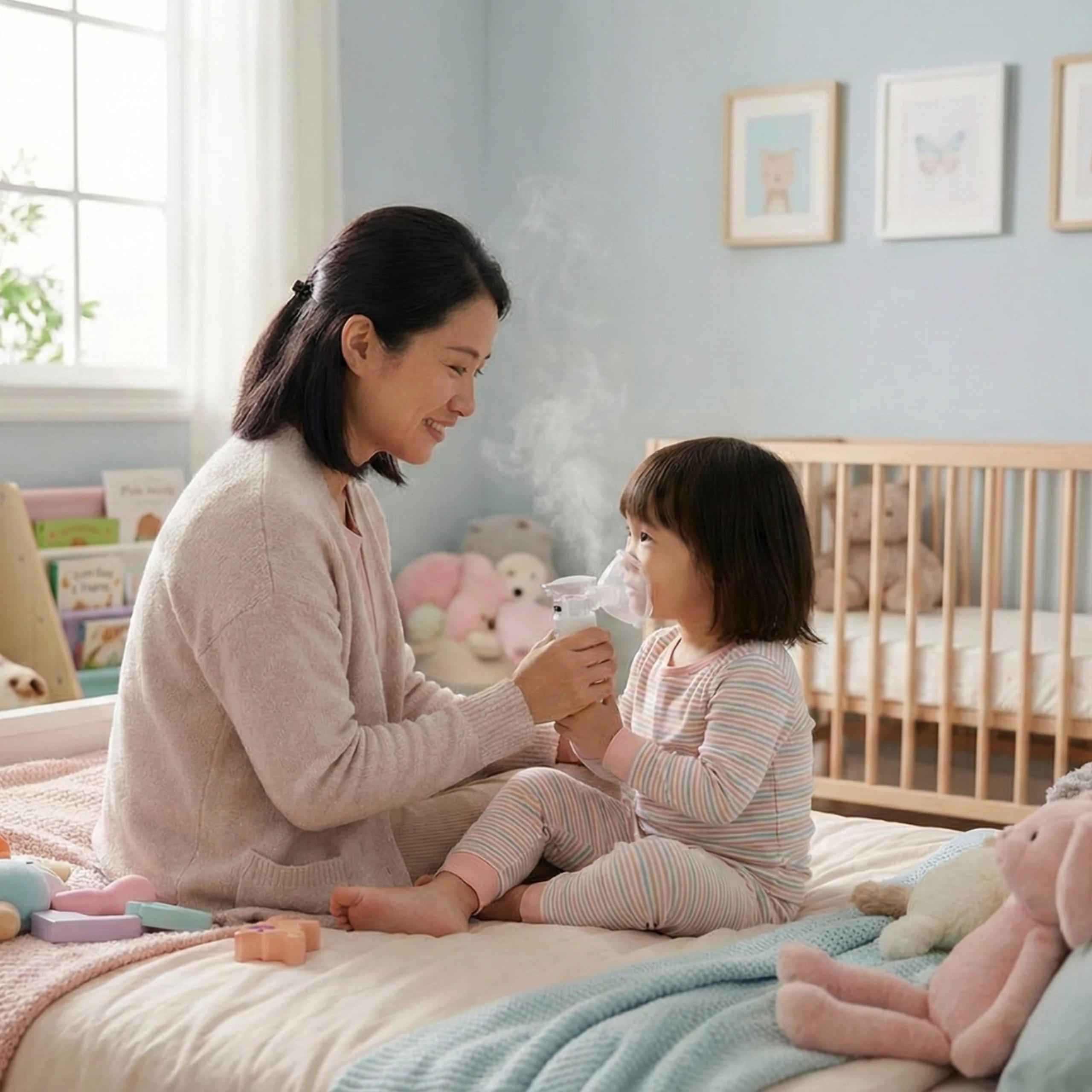 Máy xông khí dung cầm tay Yuwell M103 hỗ trợ điều trị bệnh lý về đường hô hấp 5