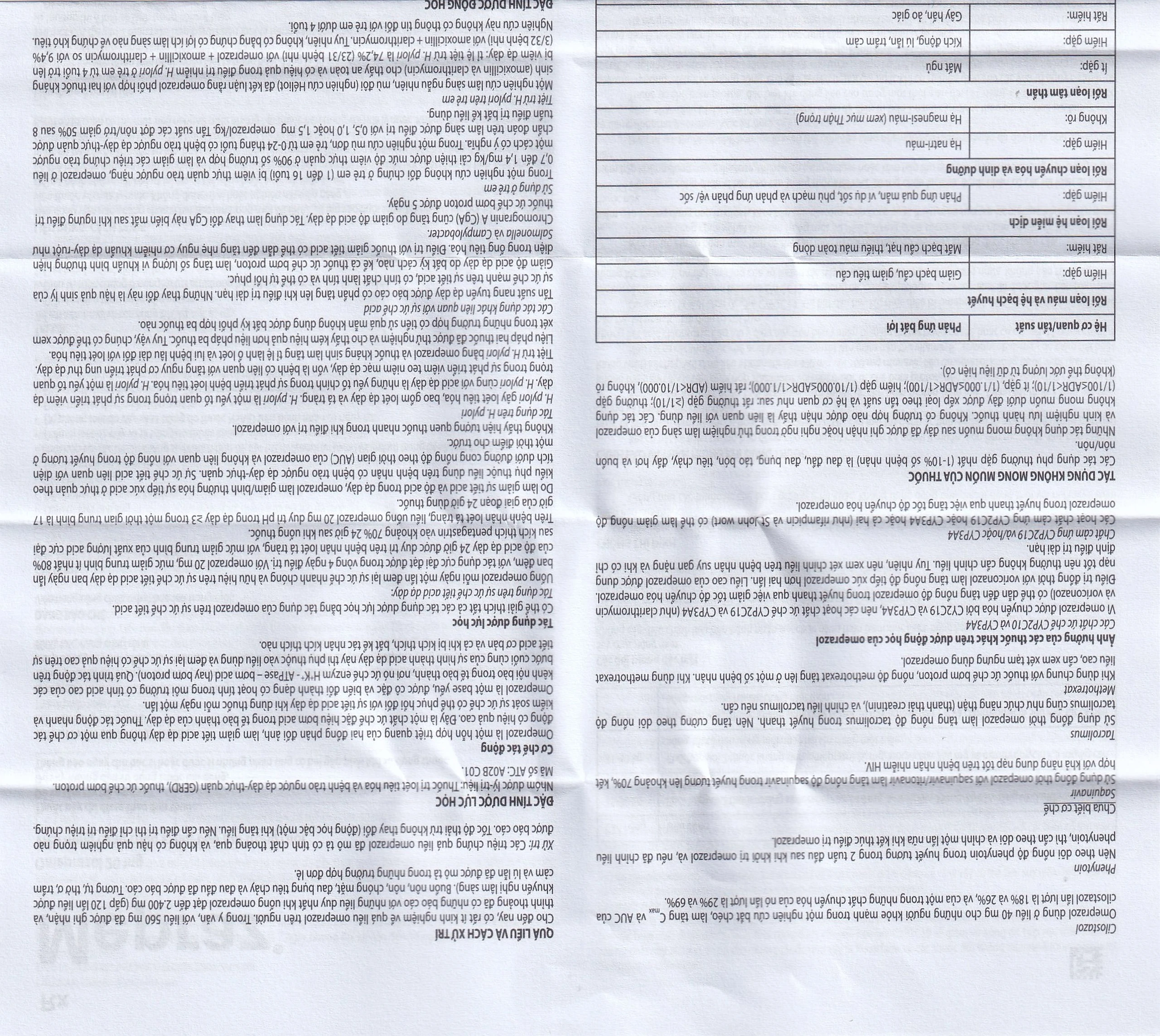 Viên nang cứng Mepraz 20mg Sanofi điều trị loét dạ dày tá tràng, viêm thực quản trào ngược (7 vỉ x 4 viên)