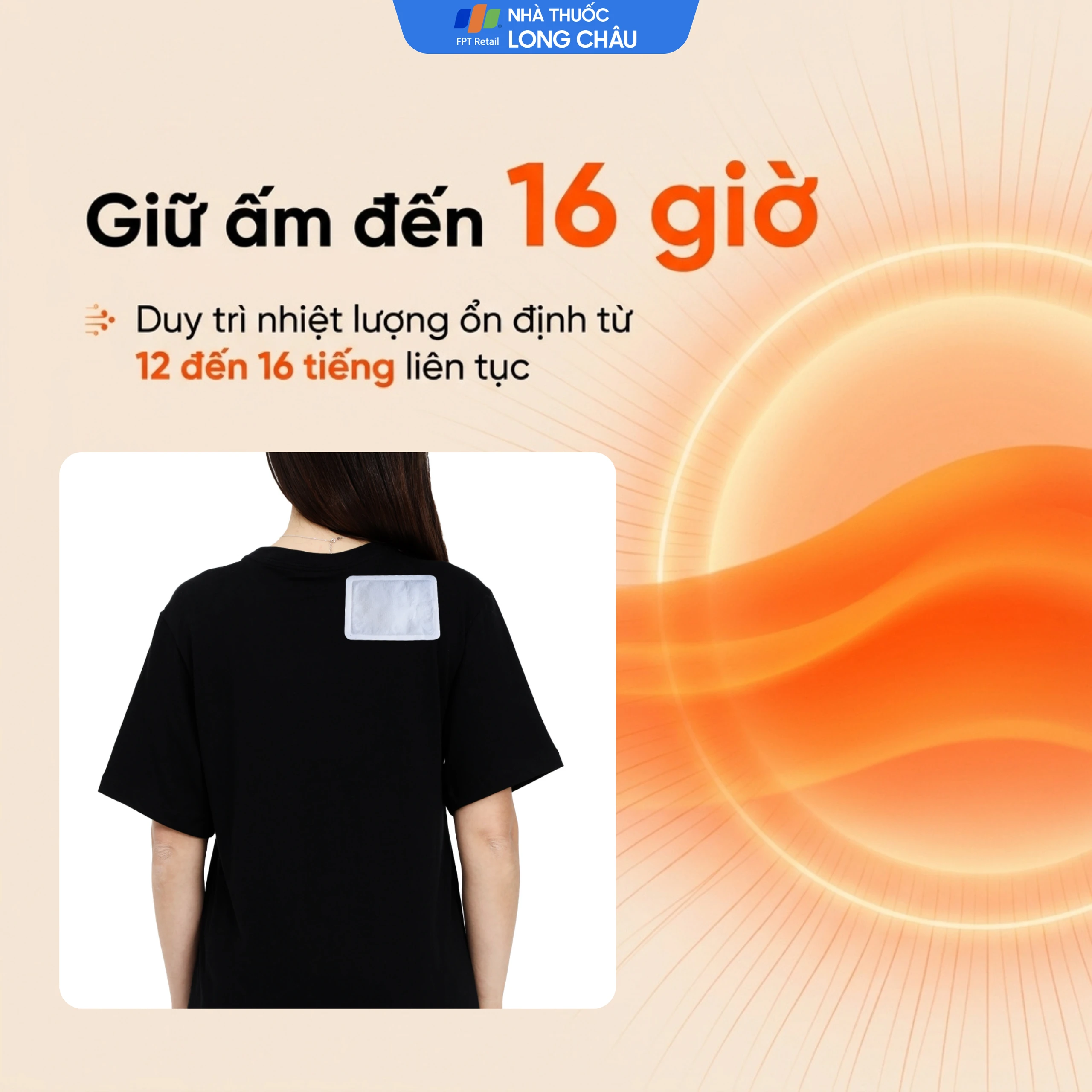 Miếng dán giữ nhiệt Thiên Thanh (10 miếng) dùng để chườm nóng, sưởi ấm trong mùa lạnh 4