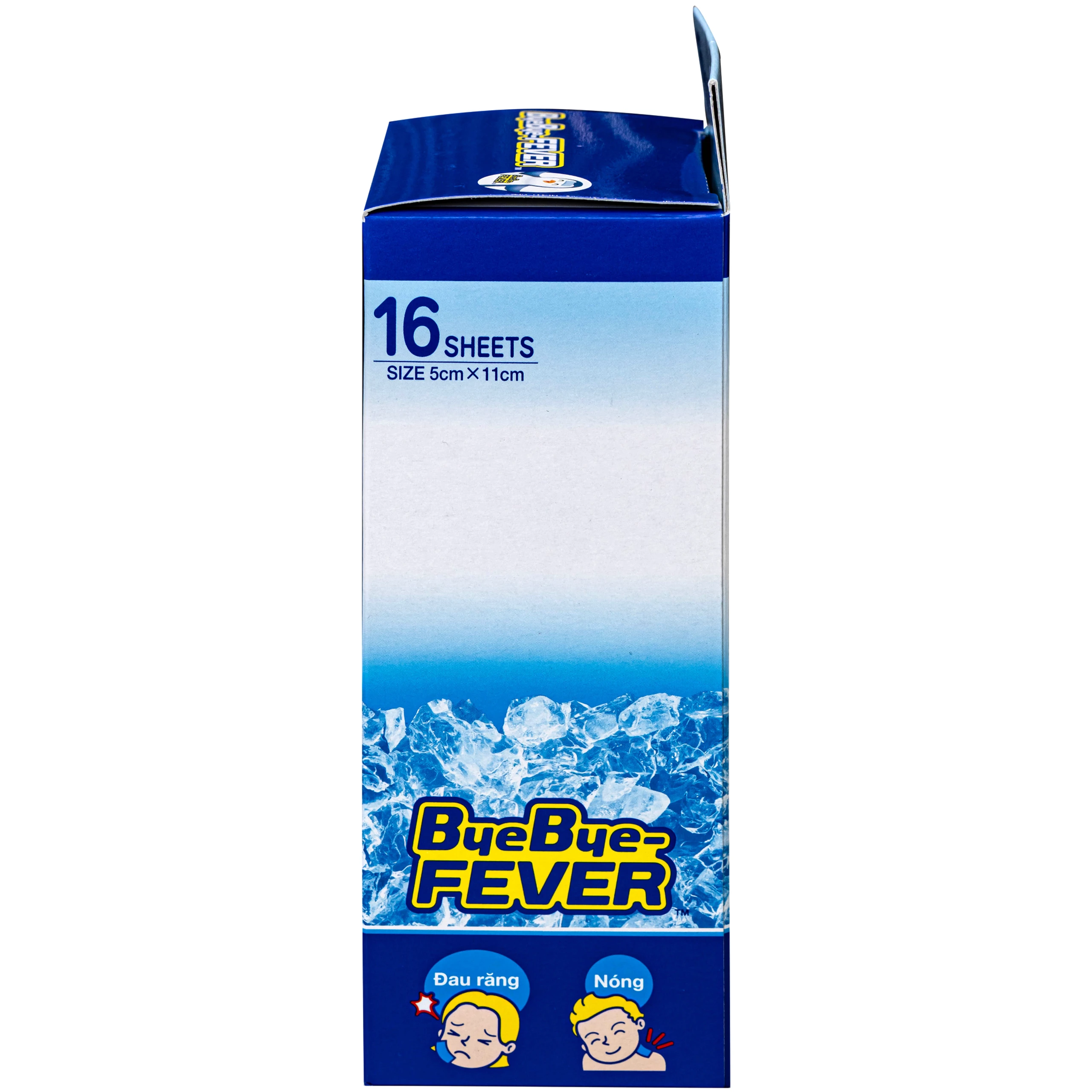 Miếng dán hạ sốt ByeBye Fever For Children Hisamitsu (8 gói x 2 miếng) dùng cho trẻ trên 2 tuổi