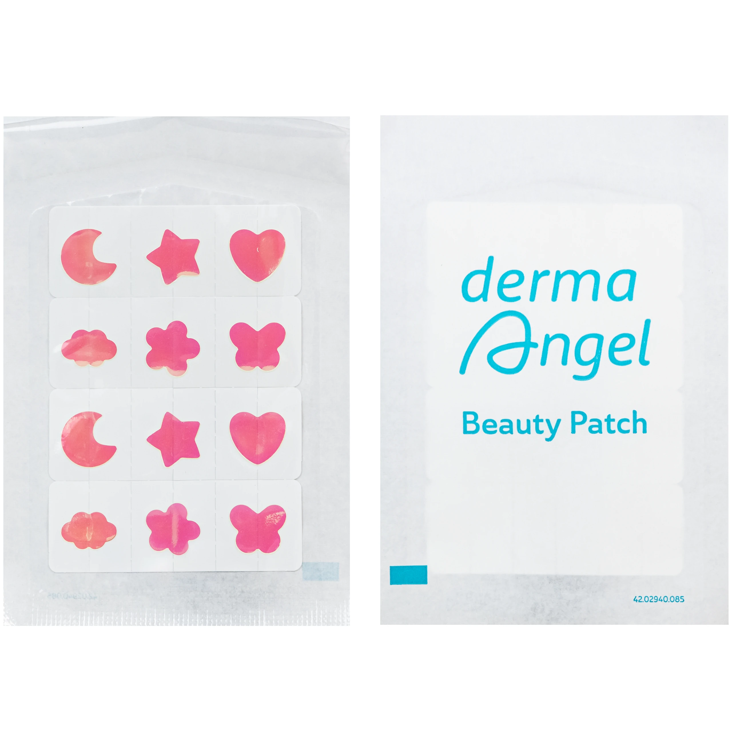 Miếng Dán Mụn Derma Angel Acne Beauty Patch Hologram 12+3 Miếng 3