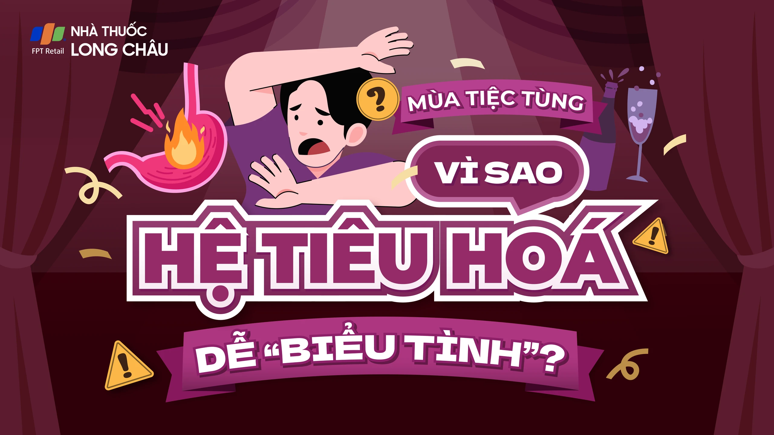 Mùa tiệc tùng: Vì sao hệ tiêu hóa dễ “biểu tình”?