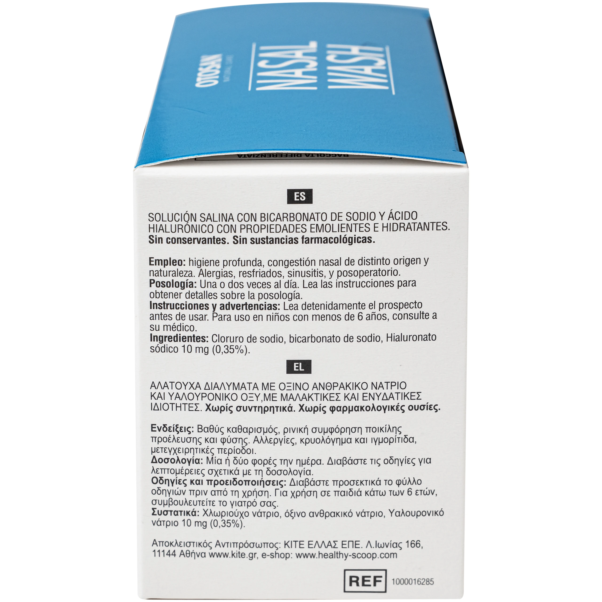 Muối rửa mũi xoang Otosan Nasal Wash (30 gói không kèm bình) làm sạch sâu, ngừa viêm xoang, viêm mũi 10