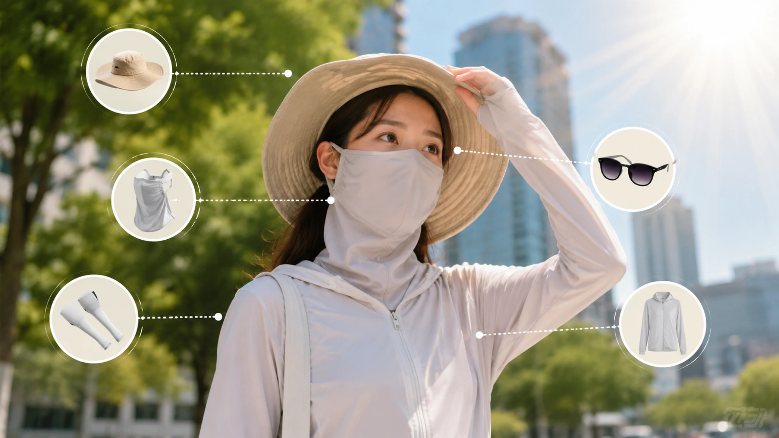 Nắng nóng đỉnh điểm, vùng cơ thể nào cần che chắn kỹ khi ra ngoài trời?