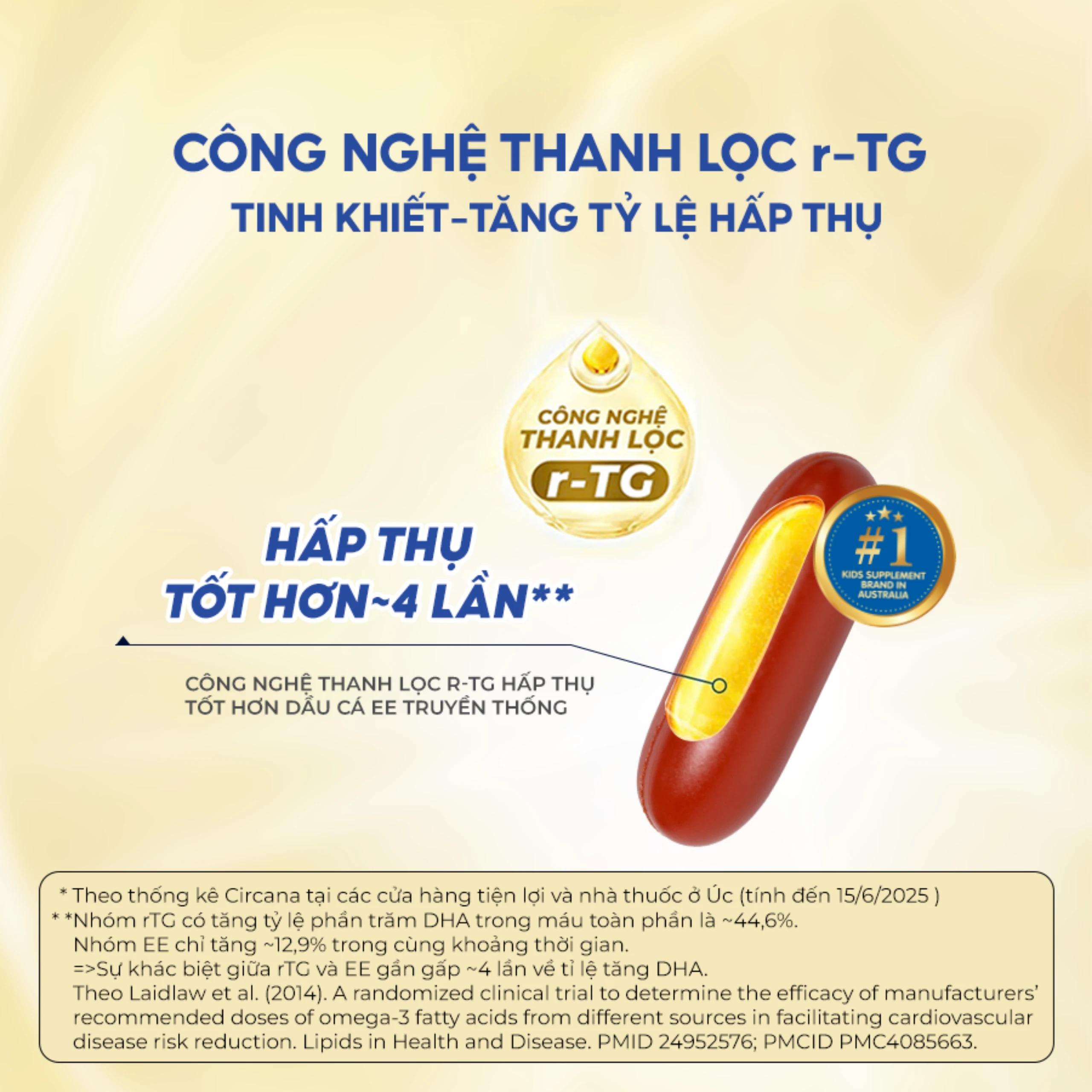 Viên nhai hỗ trợ bổ não Kids Smart Bursts DHA 300mg Nature's Way (50 viên)