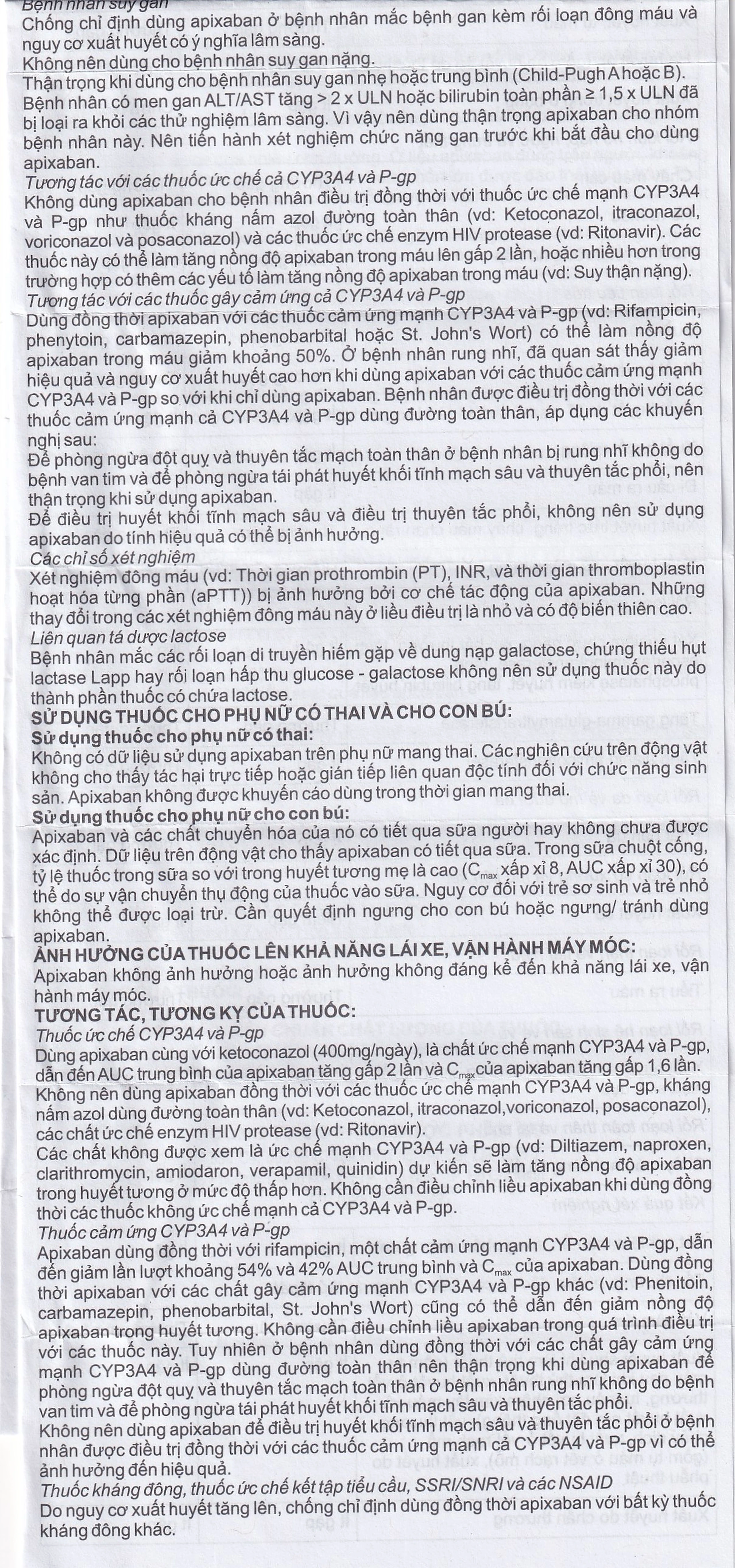 Thuốc NDP-Apixan 5mg Nadyphar hỗ trợ phòng ngừa đột quỵ, tăng huyết áp (2 vỉ x 10 viên)